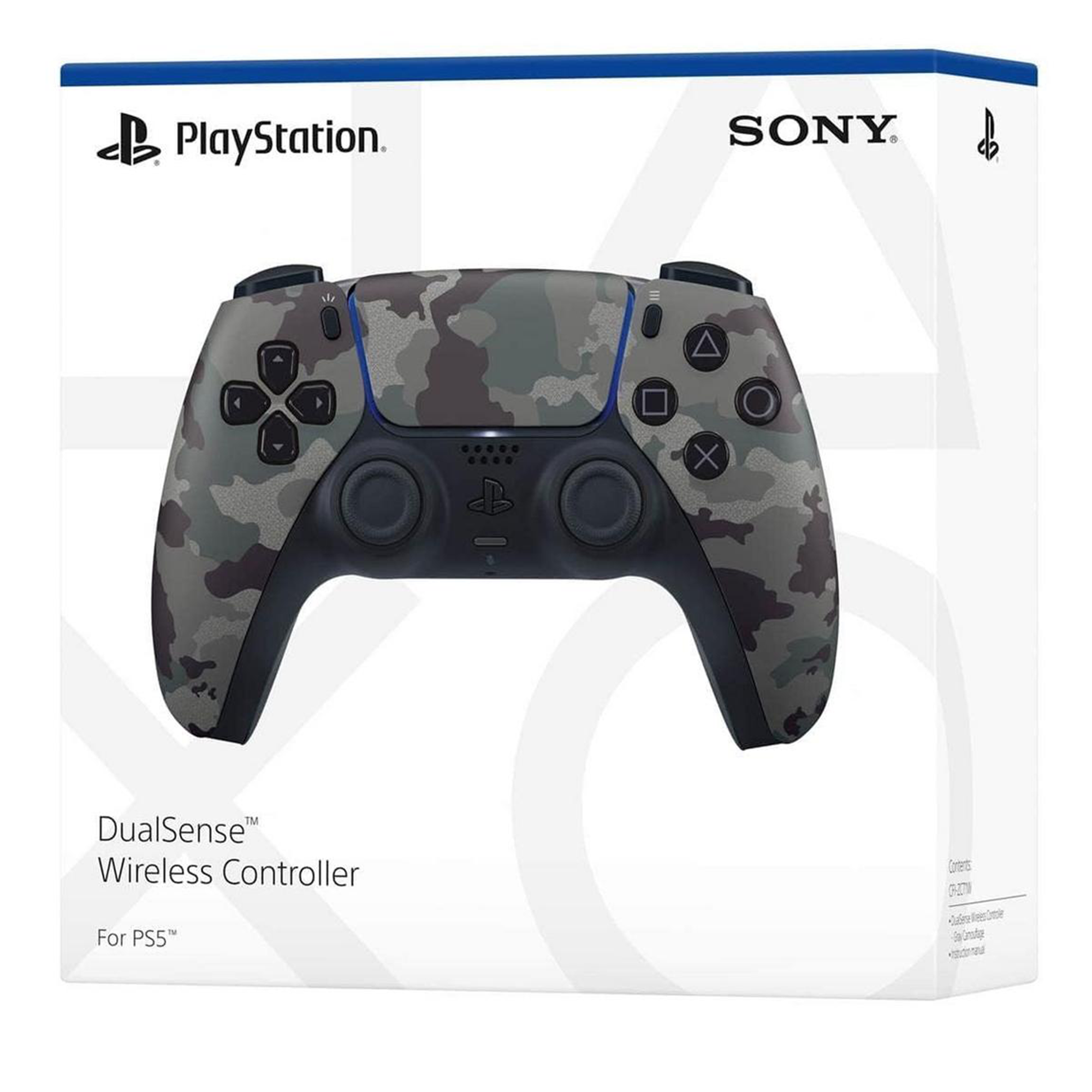 PlayStation DualSense Wireless Controller - Gray Camouflage