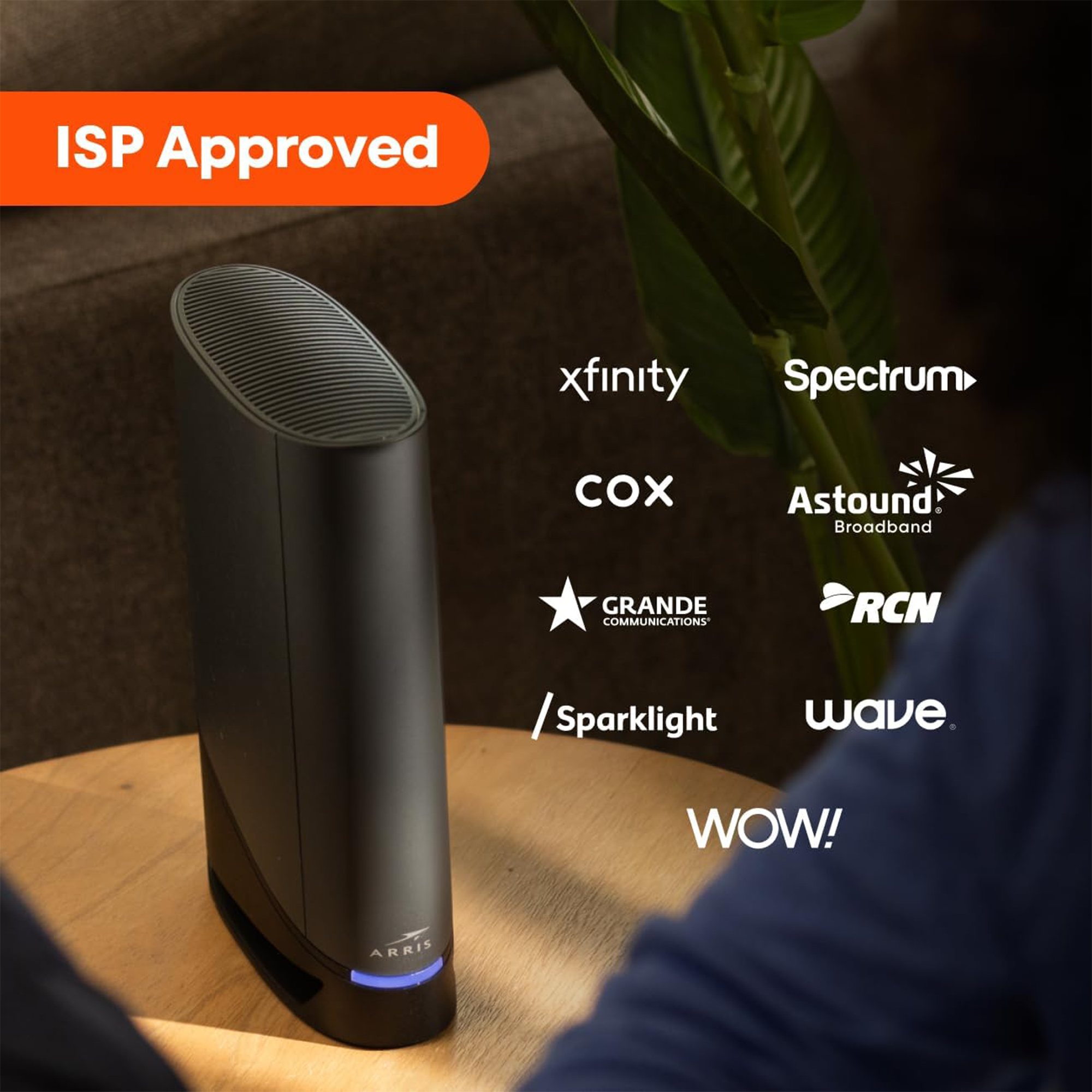 ARRIS SURFboard G36 AX3000 Dual-Band DOCSIS 3.1 Multi-Gig Cable Modem Router