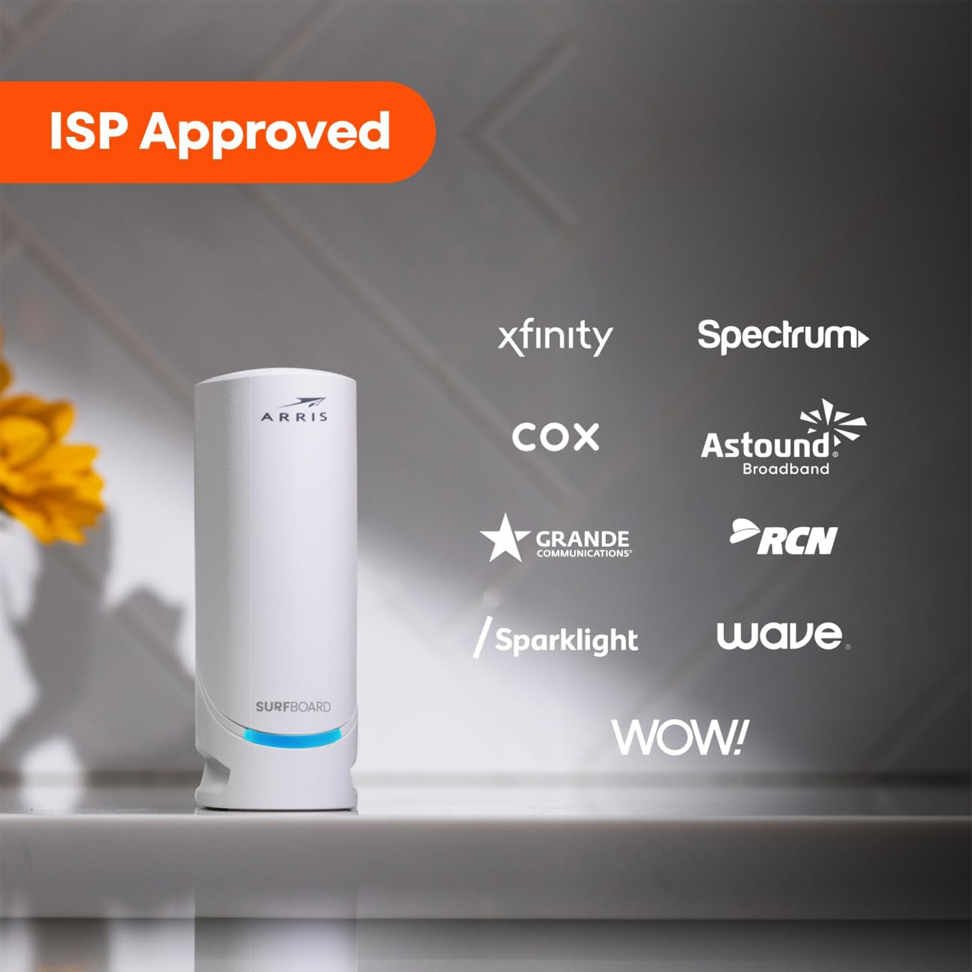 ARRIS SURFboard S34 2.5G DOCSIS 3.1 Cable Modem