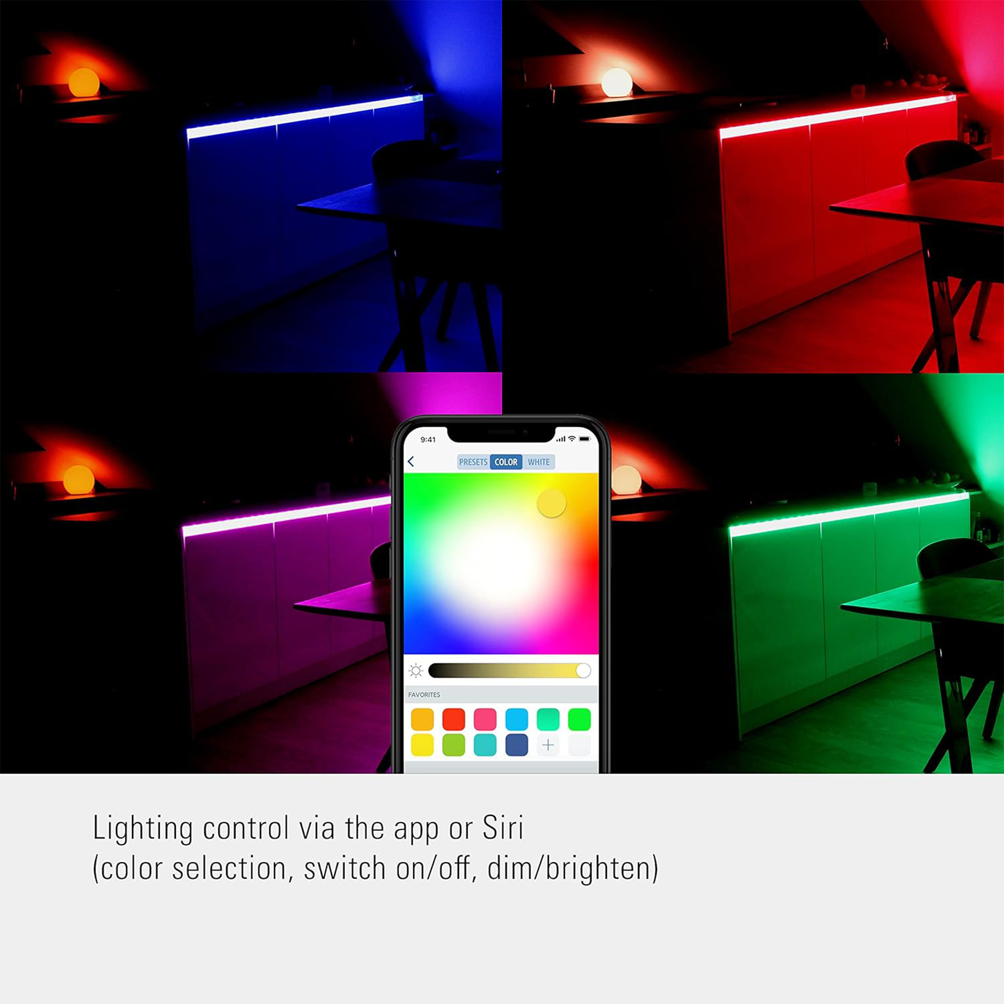 Eve Light Strip – HomeKit Smart LED Light Strip (1800 Lumens)