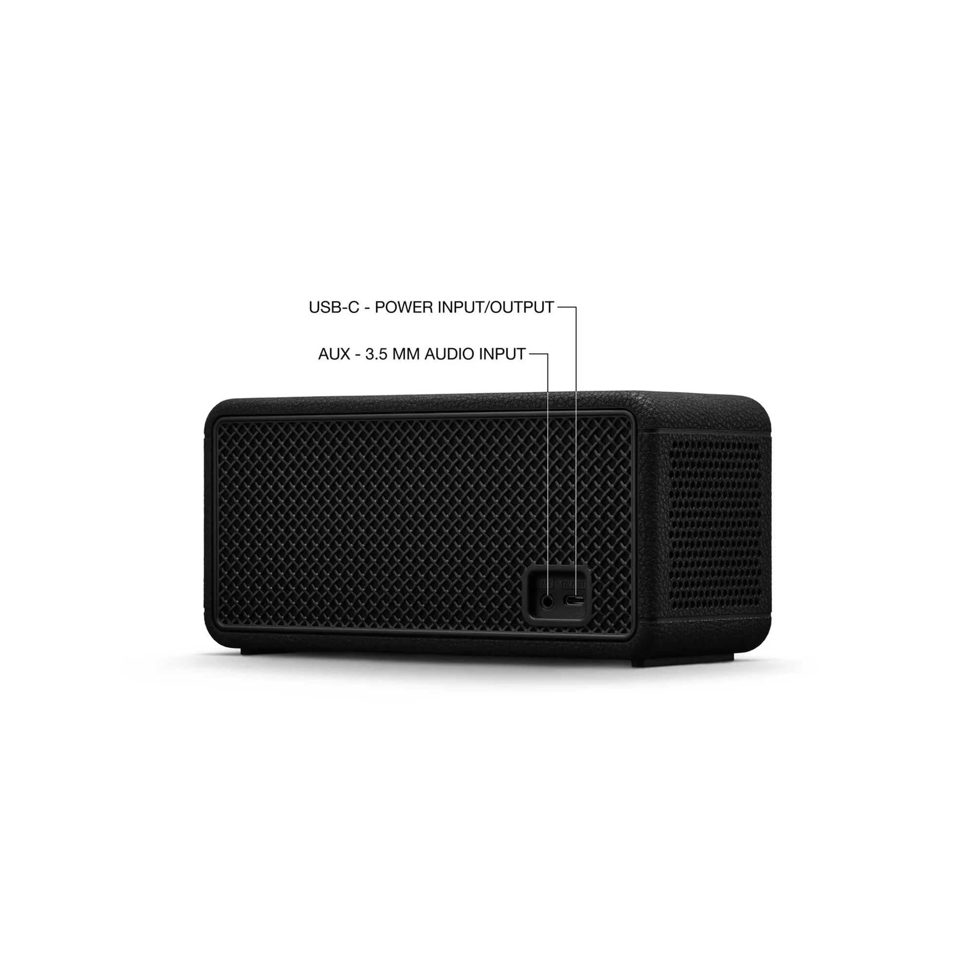 Marshall Middleton II Portable Bluetooth Speaker (Black & Brass)
