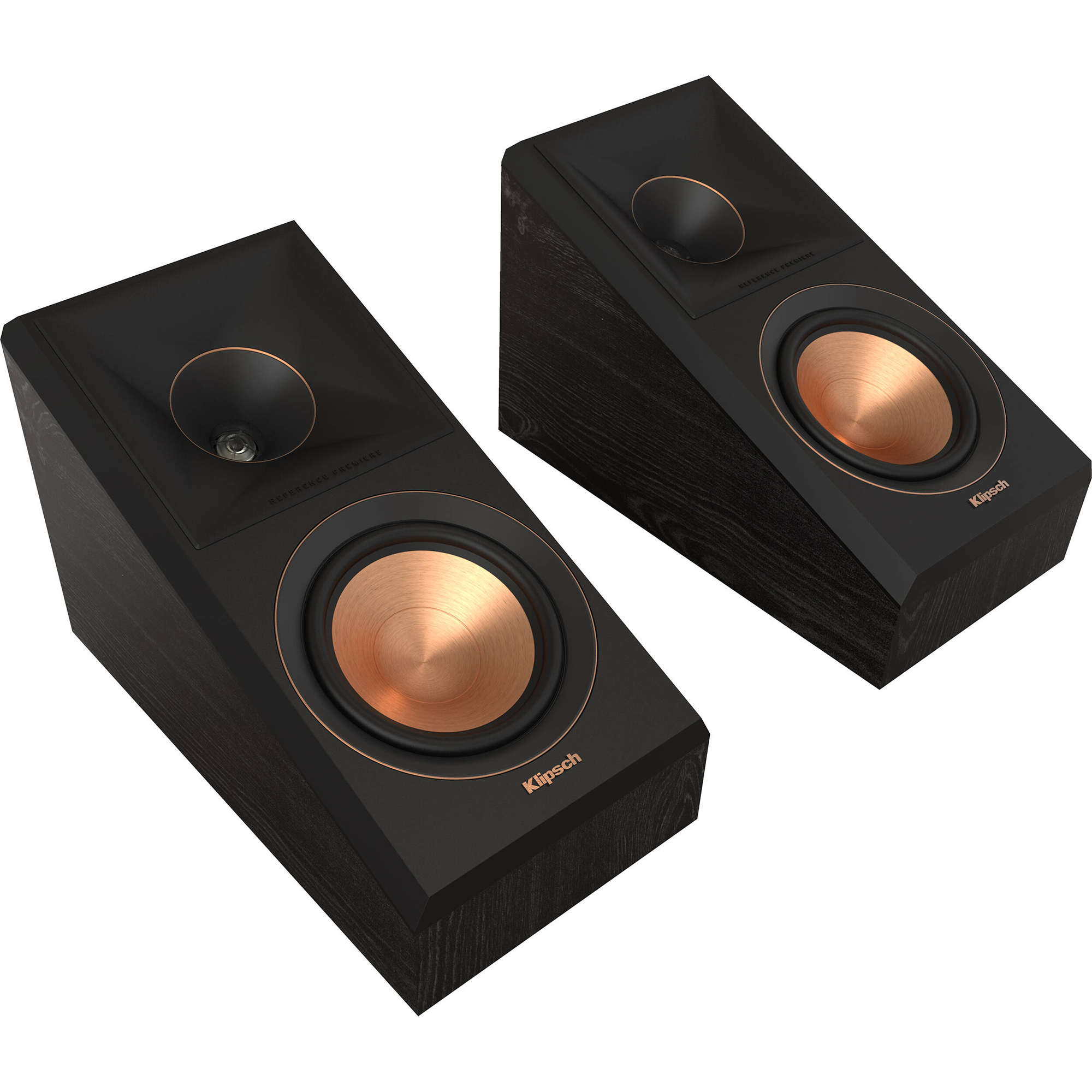 Klipsch Reference Premiere RP-500SA II Two-Way Dolby Atmos Elevation/Surround Speakers - Ebony (Pair)