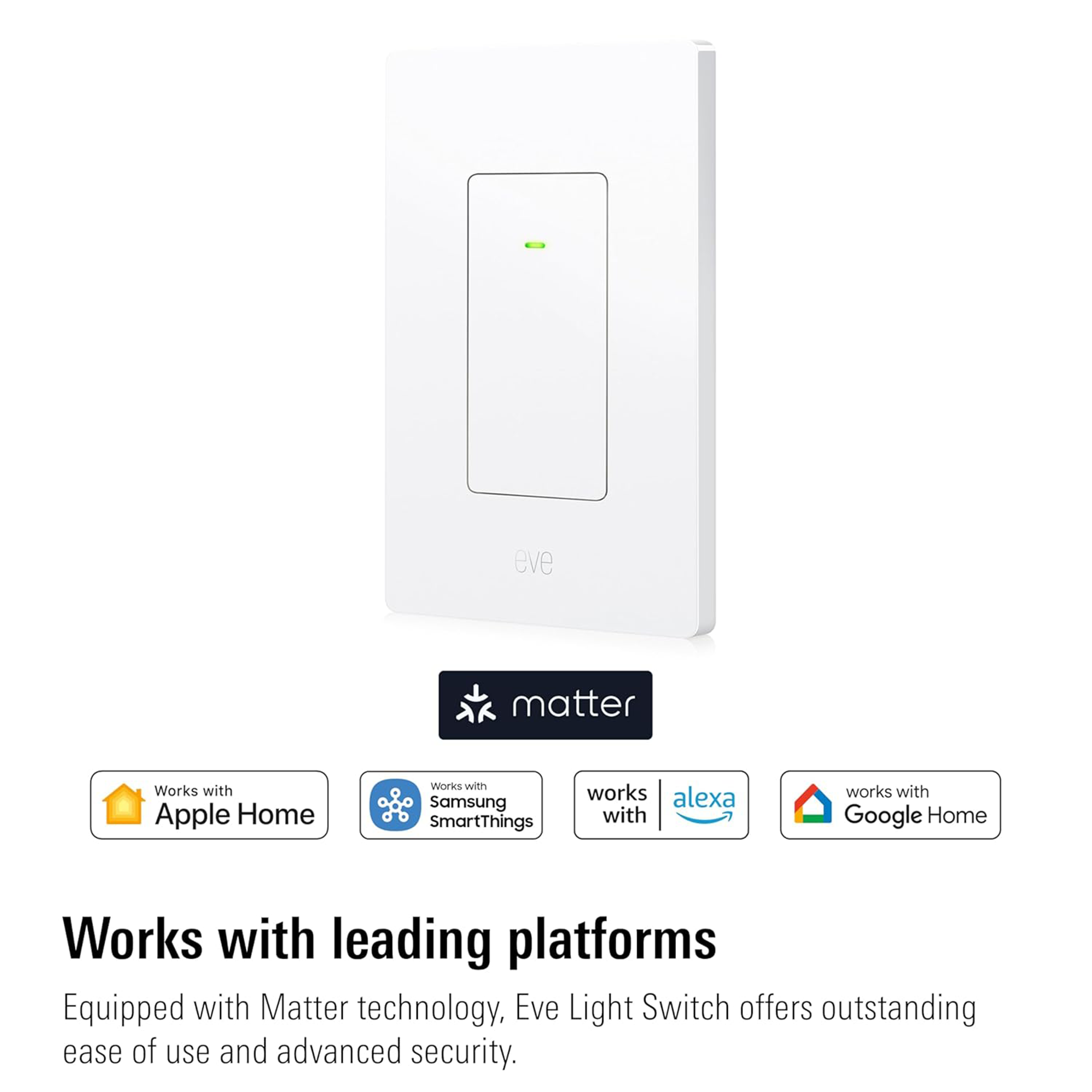 Eve Light Switch (Matter)