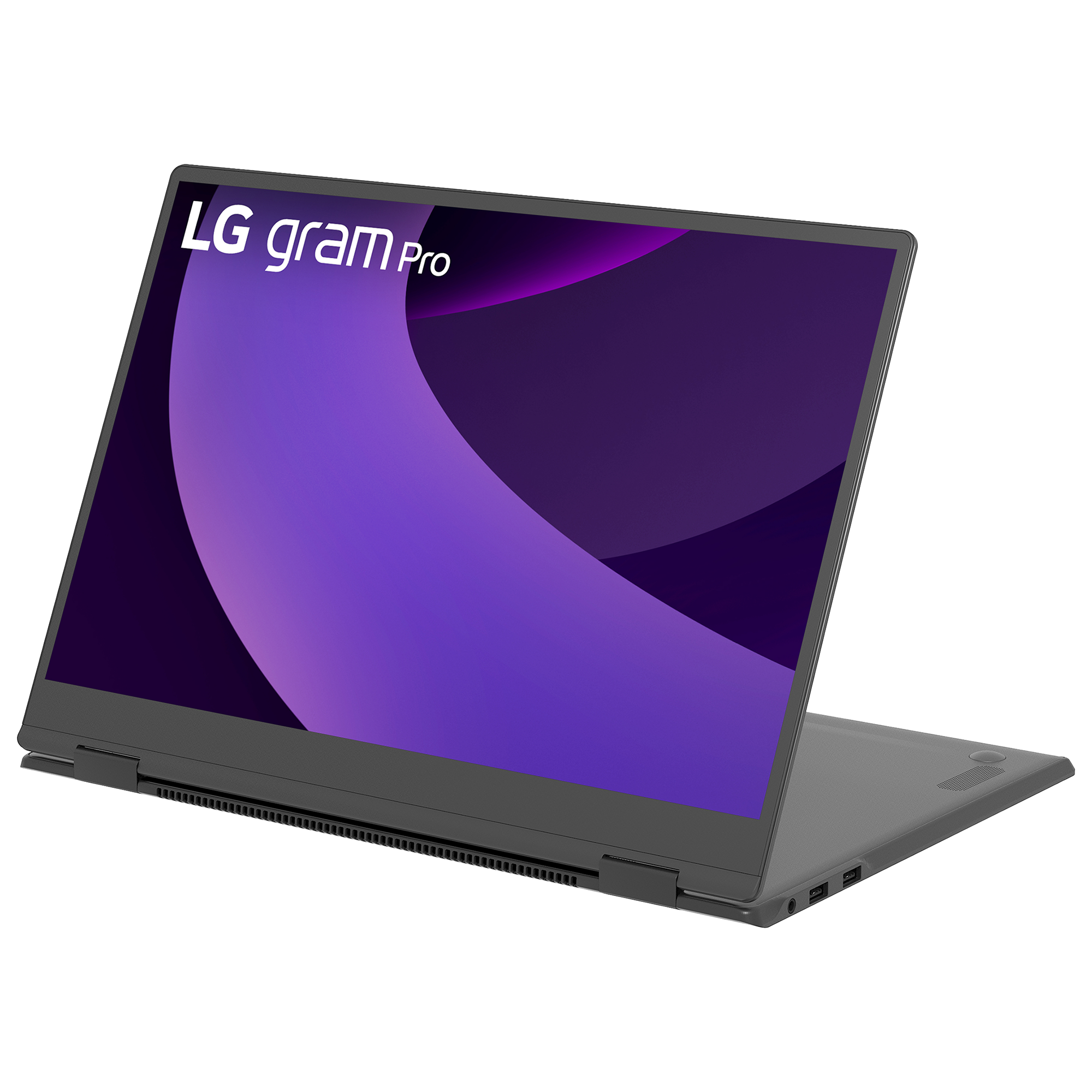 LG gram Pro 16T90TP-K.AAB4U1 16" Touchscreen Convertible 2 in 1 Notebook - WQXGA+ - 120 Hz - Intel Core Ultra 7 255H - Intel Evo Platform - 16 GB - 1 TB SSD - Obsidian Black