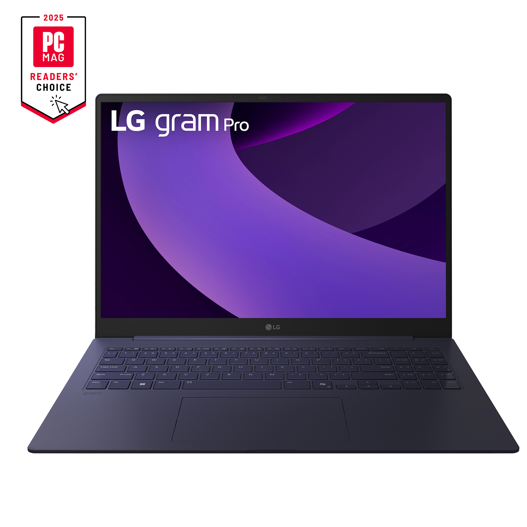 LG gram Pro 16Z90TP-K.ADL6U1 16" Thin and Lightweight Laptop - Windows 11 Home - Intel® Evo™ Edition - Intel® Core™ Ultra 7 - 32GB RAM - 1TB SSD - Metal Blue
