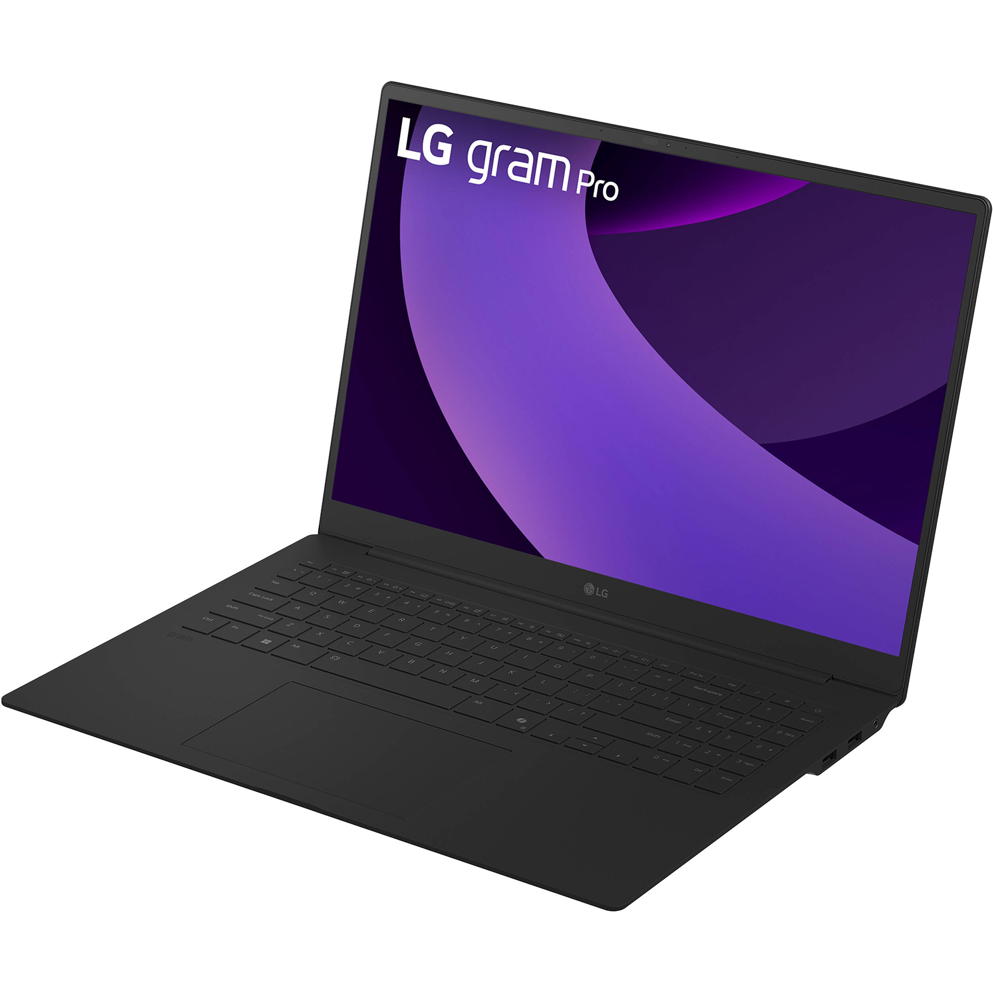 LG gram Pro 16 Thin and Lightweight Laptop - 16Z90TR-E.ADB9U1 - Windows 11 Home - Intel® Evo™ Edition - Intel® Core™ Ultra 9 - 32GB RAM - 2TB SSD - RTX 5050 - Black
