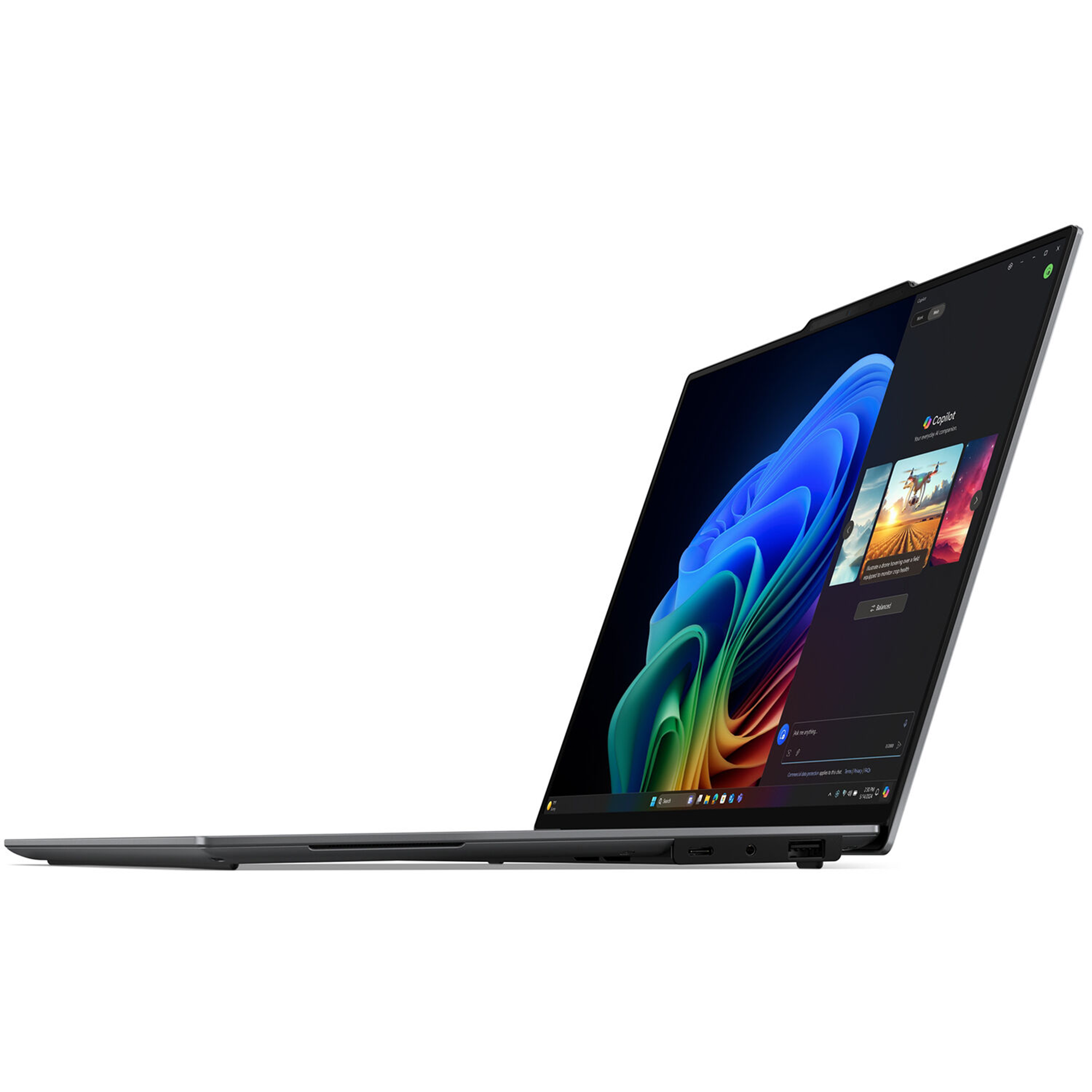 Lenovo ThinkPad X9-15 Gen 1 21Q60027US 15.3" Touchscreen Copilot+ PC Notebook - 2.8K - Intel Core Ultra 7 258V - Intel Evo Platform - 32 GB - 1 TB SSD - English Keyboard - Black, Gray