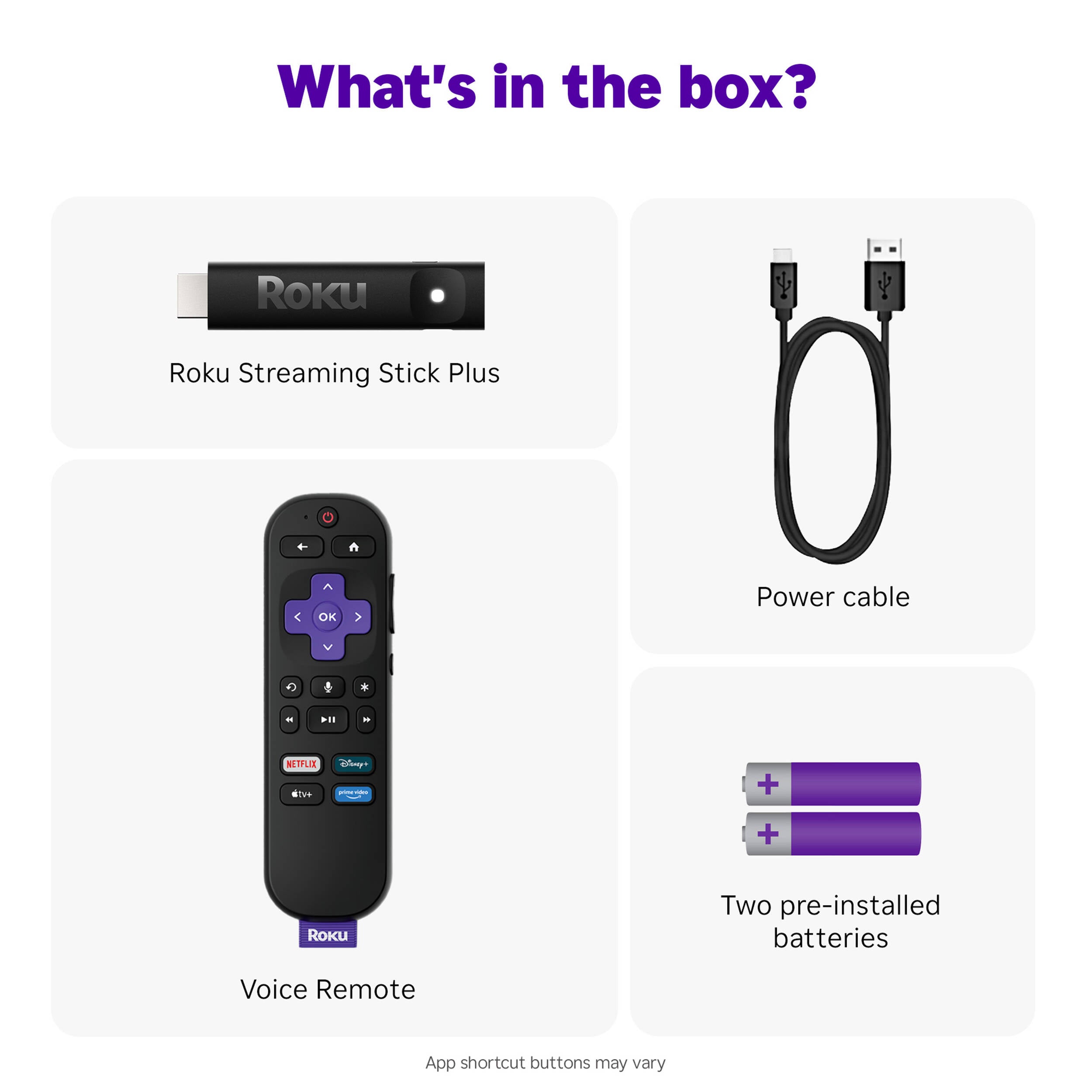 Roku Streaming Stick Plus - 3830R