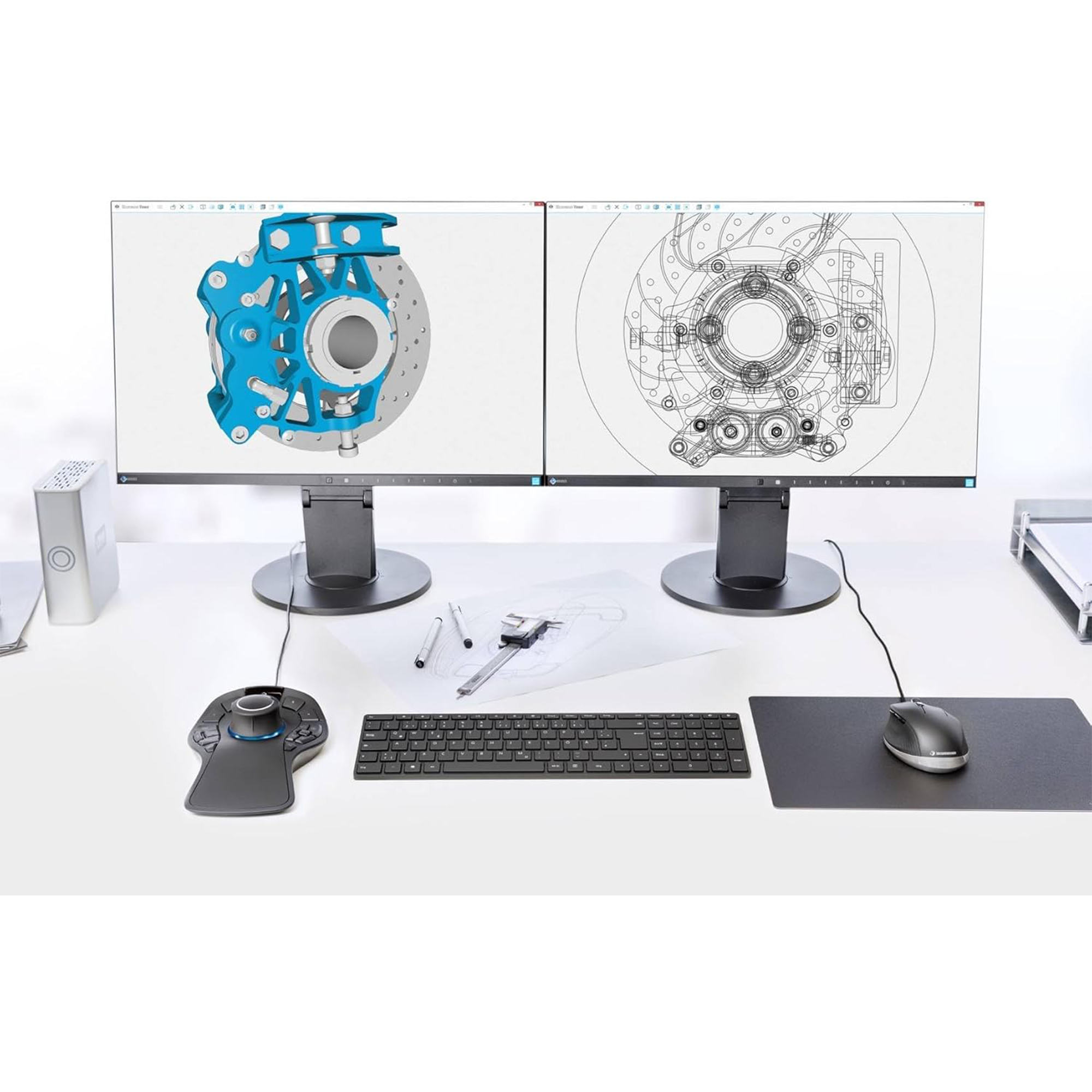 3Dconnexion SpaceMouse Pro 3D Mouse - 3DX-700040