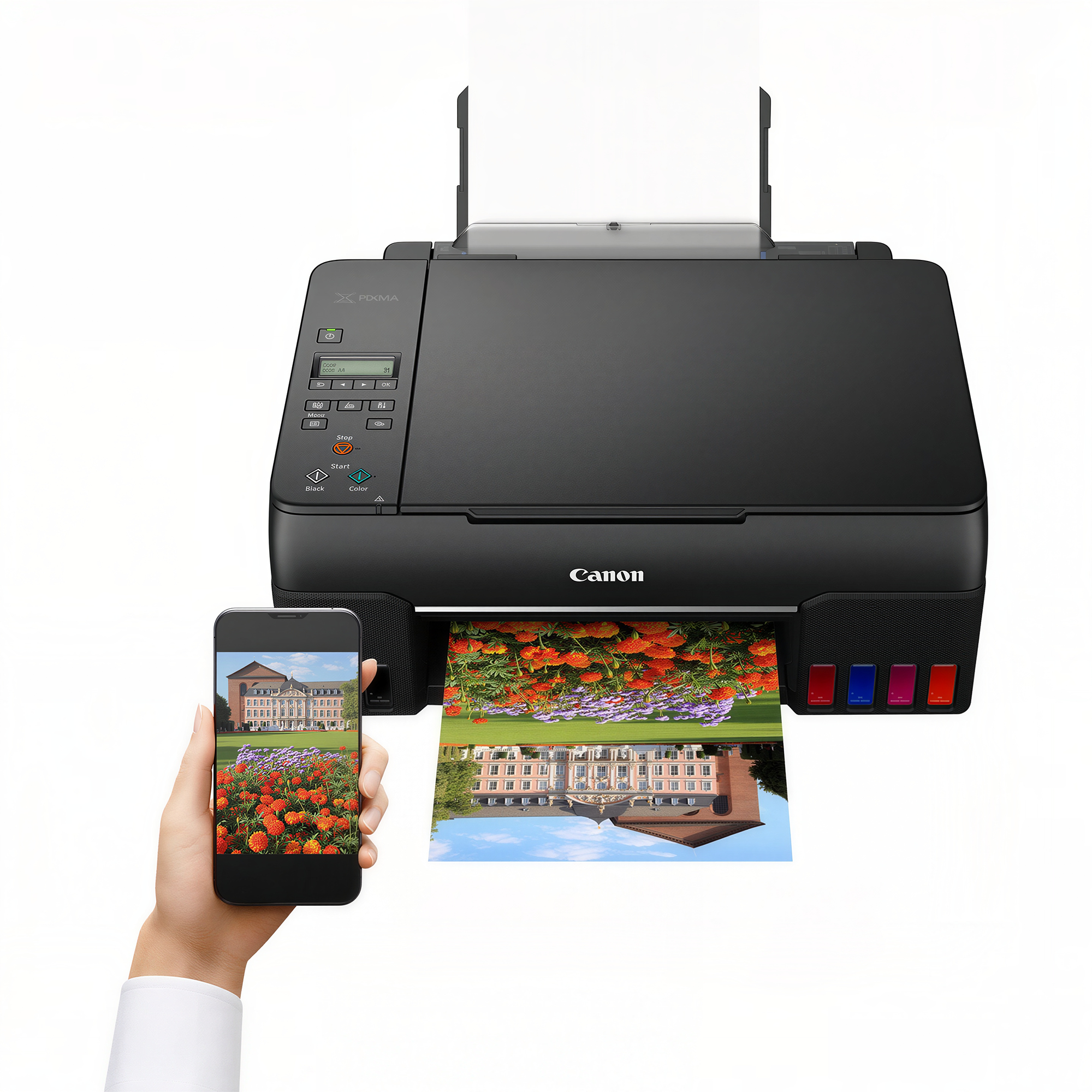 Canon PIXMA Megatank G620 Wireless All-In-One Supertank Inkjet Printer - Black