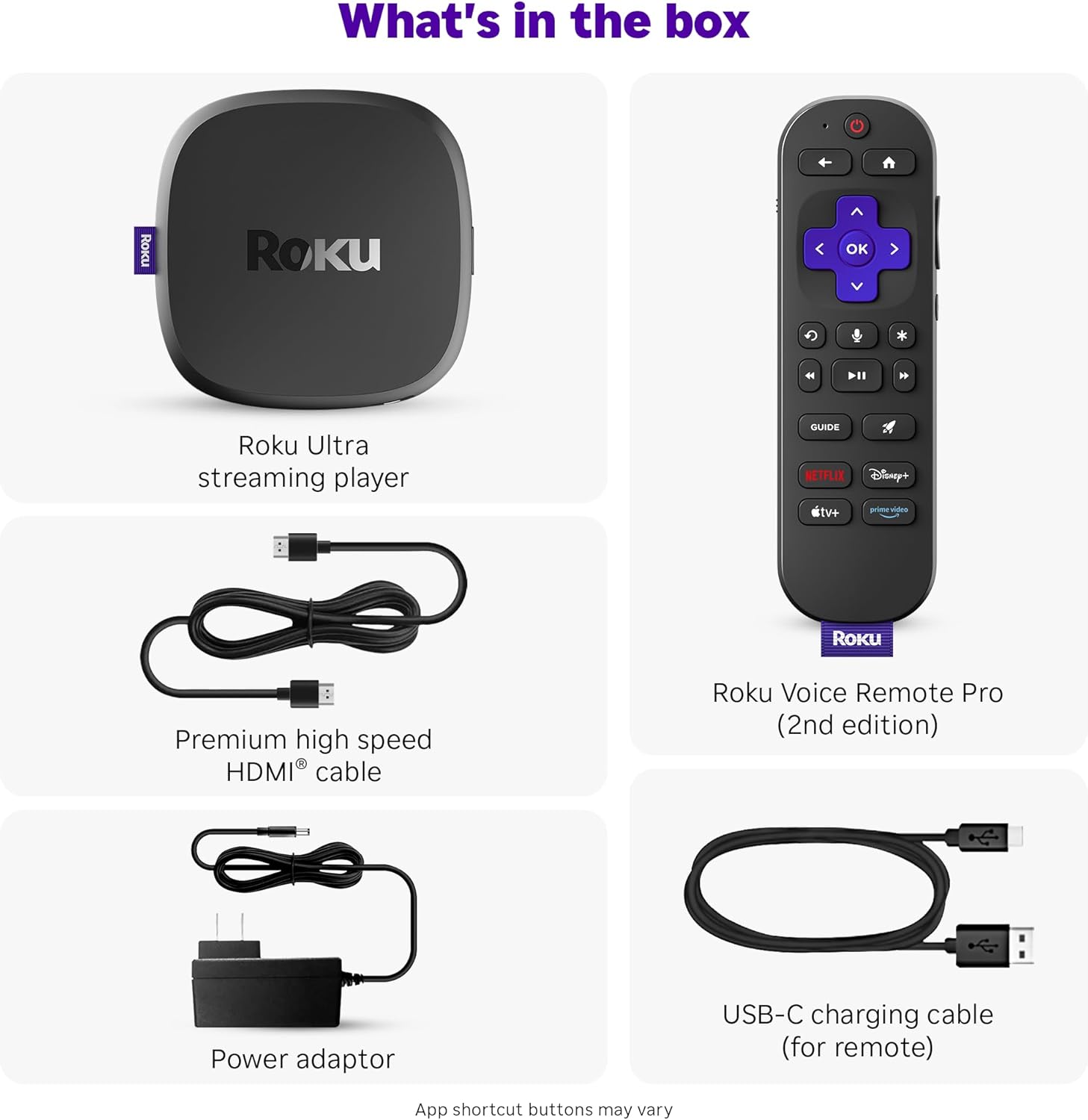 Roku Ultra 4K Streaming Player (2024)