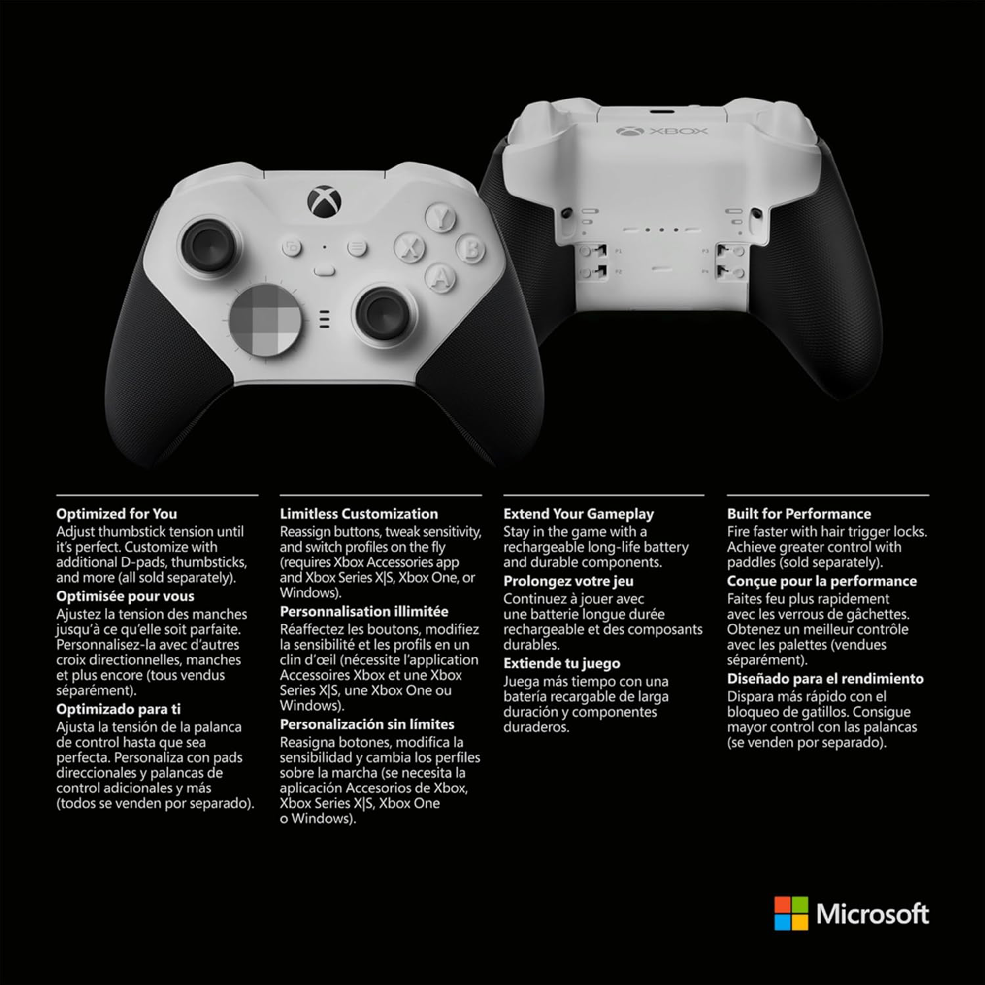 Microsoft Xbox Elite Wireless Controller Series 2 - Core Edition (White)