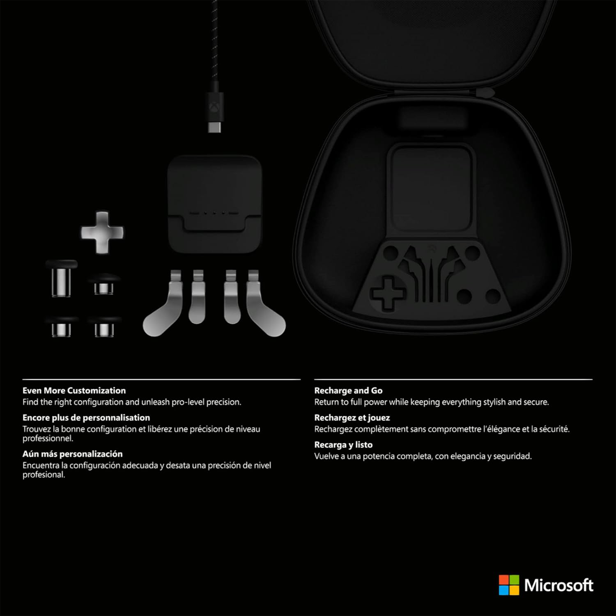 Microsoft Xbox Complete Component Pack – For Elite Controller Series 2