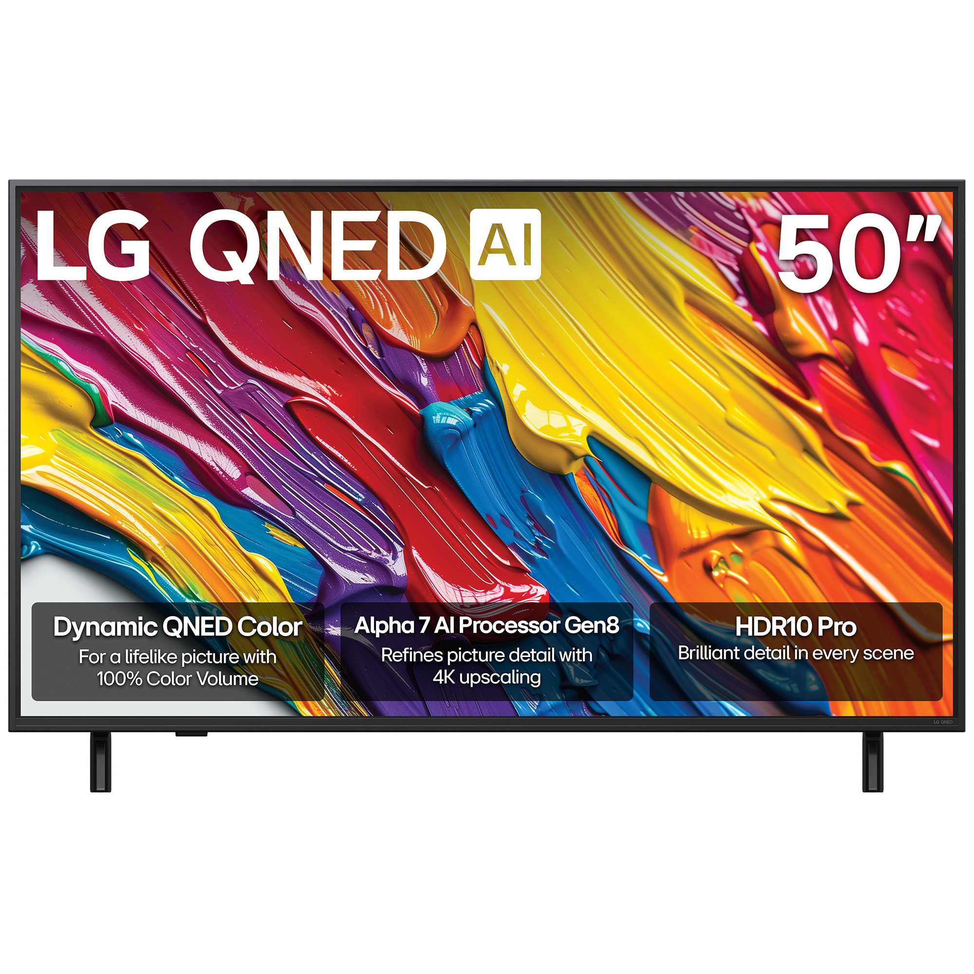 LG QNED AI QNED82A 50" 4K HDR Smart LED TV - 50QNED82AUA