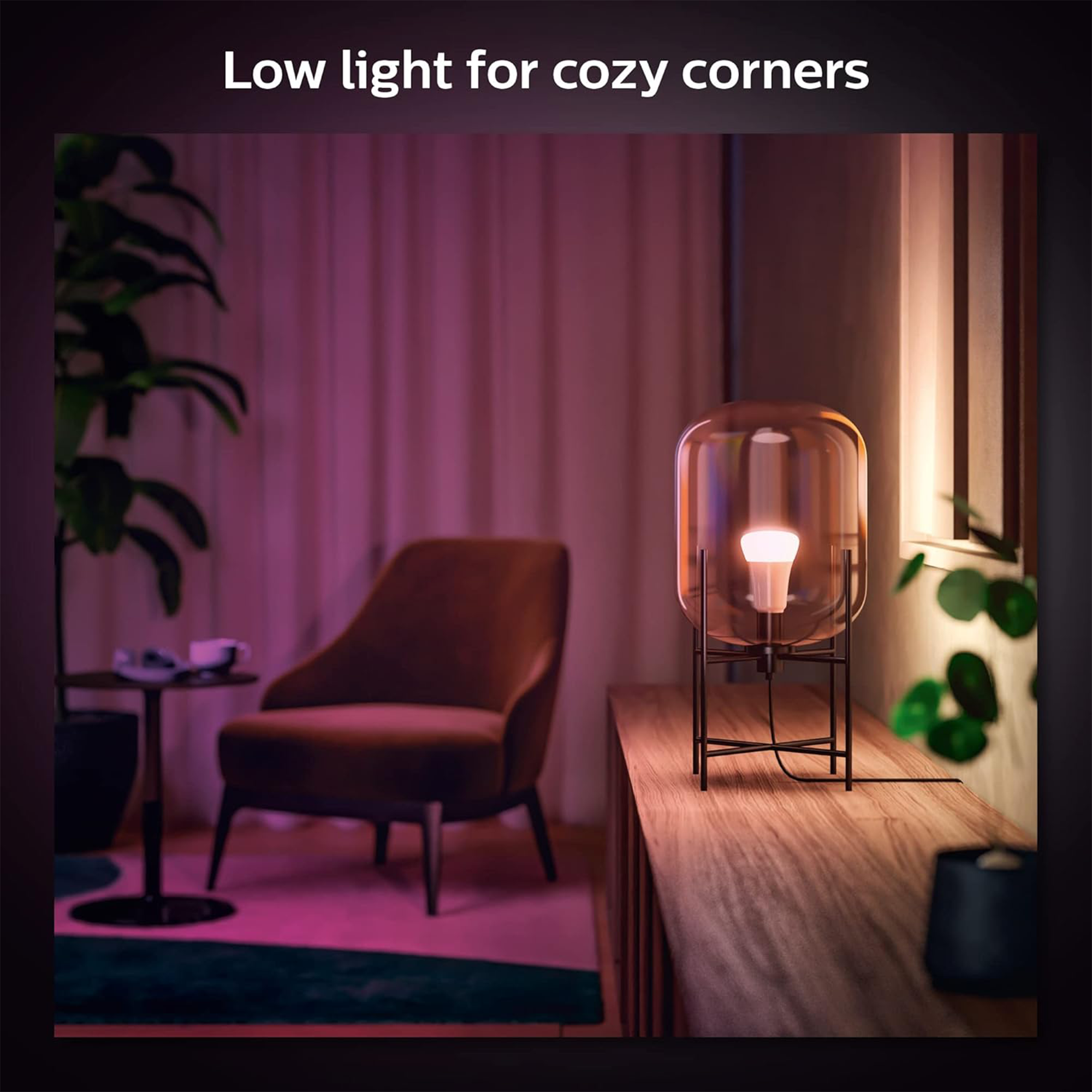 Philips Hue E26 Starter Kit with Dimmer Switch (White & Color Ambiance)