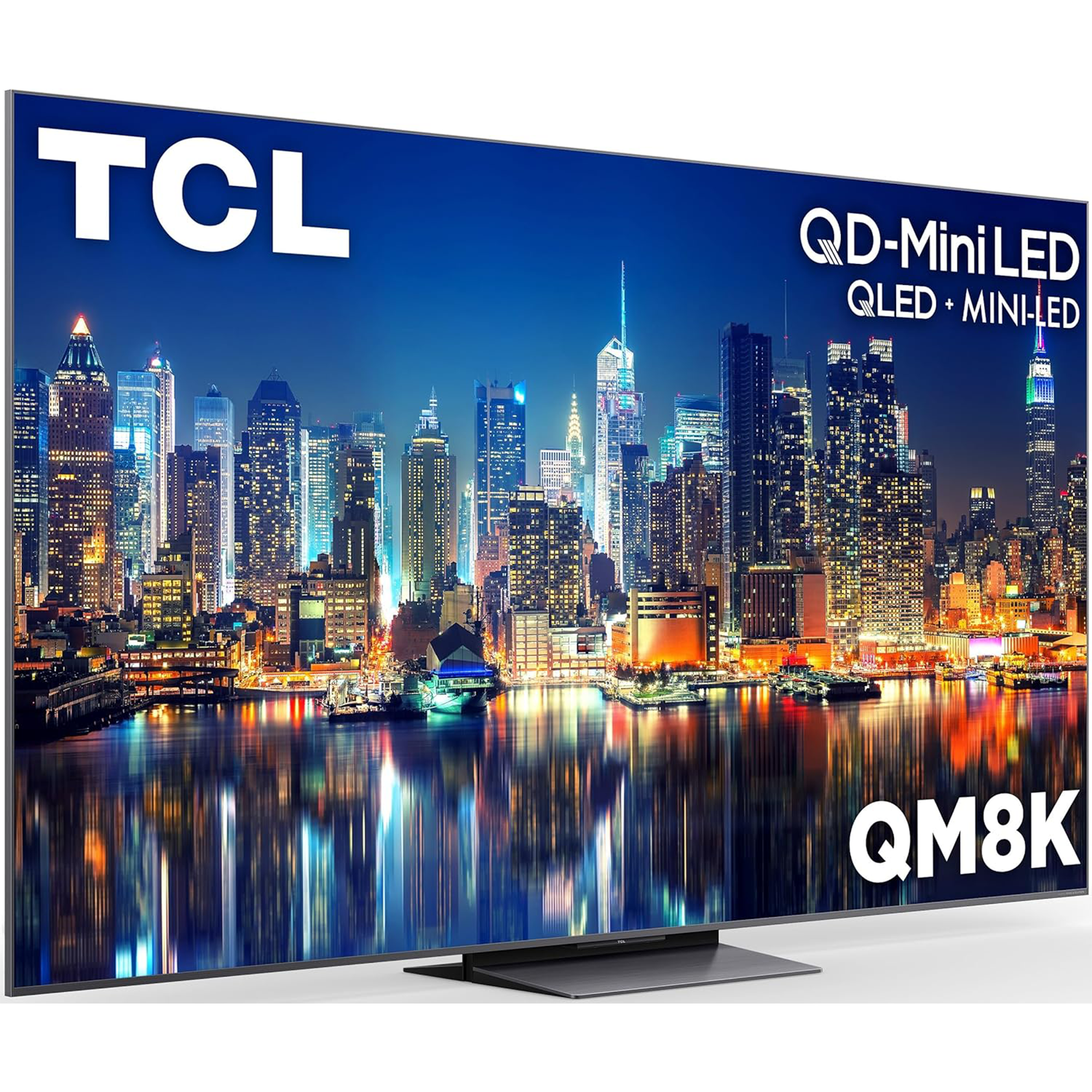 TCL QM8K Series 65" QD-Mini LED QLED 4K UHD Smart TV with Google TV – 65QM8K