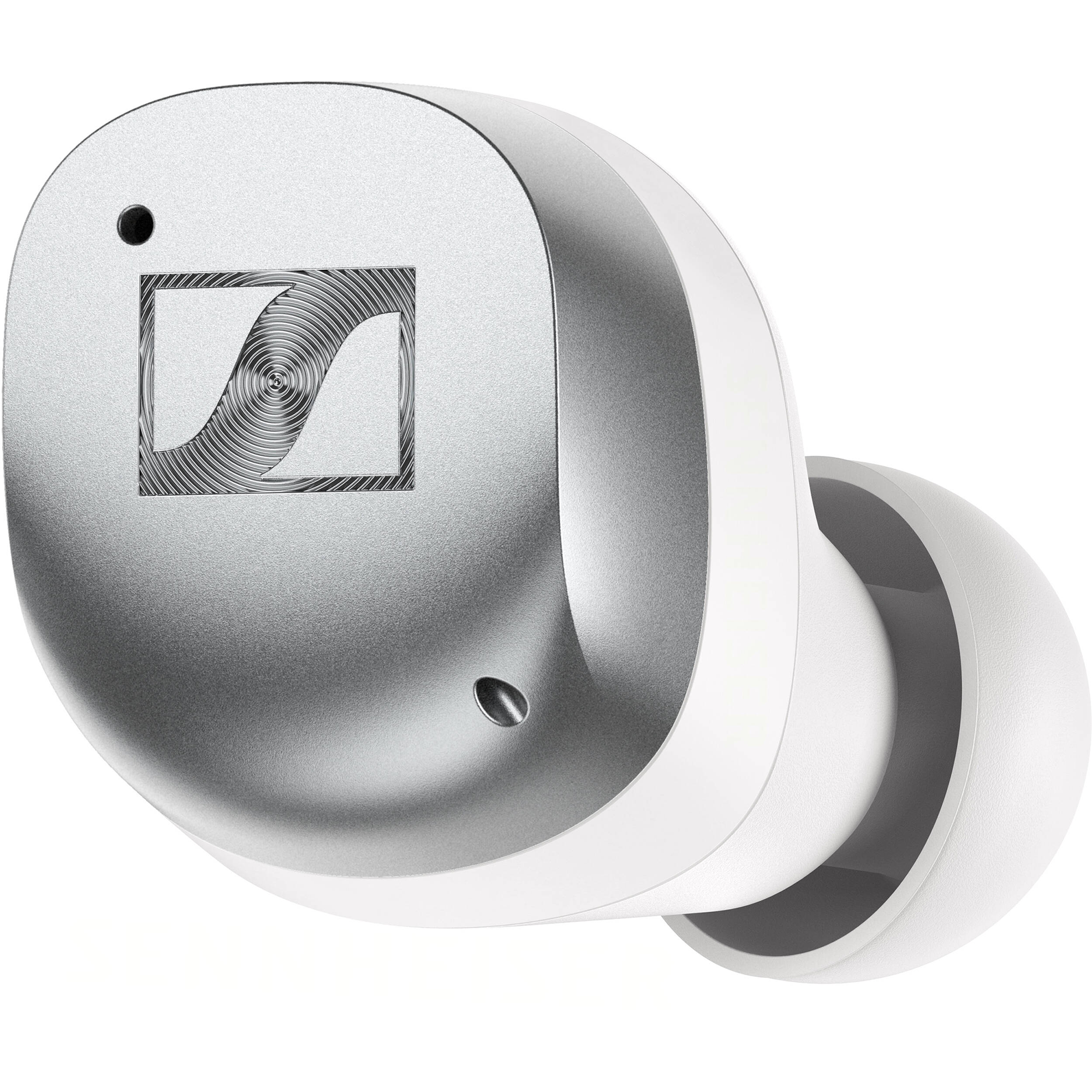 Sennheiser MOMENTUM True Wireless 4 Noise-Canceling Earbuds (White Silver)