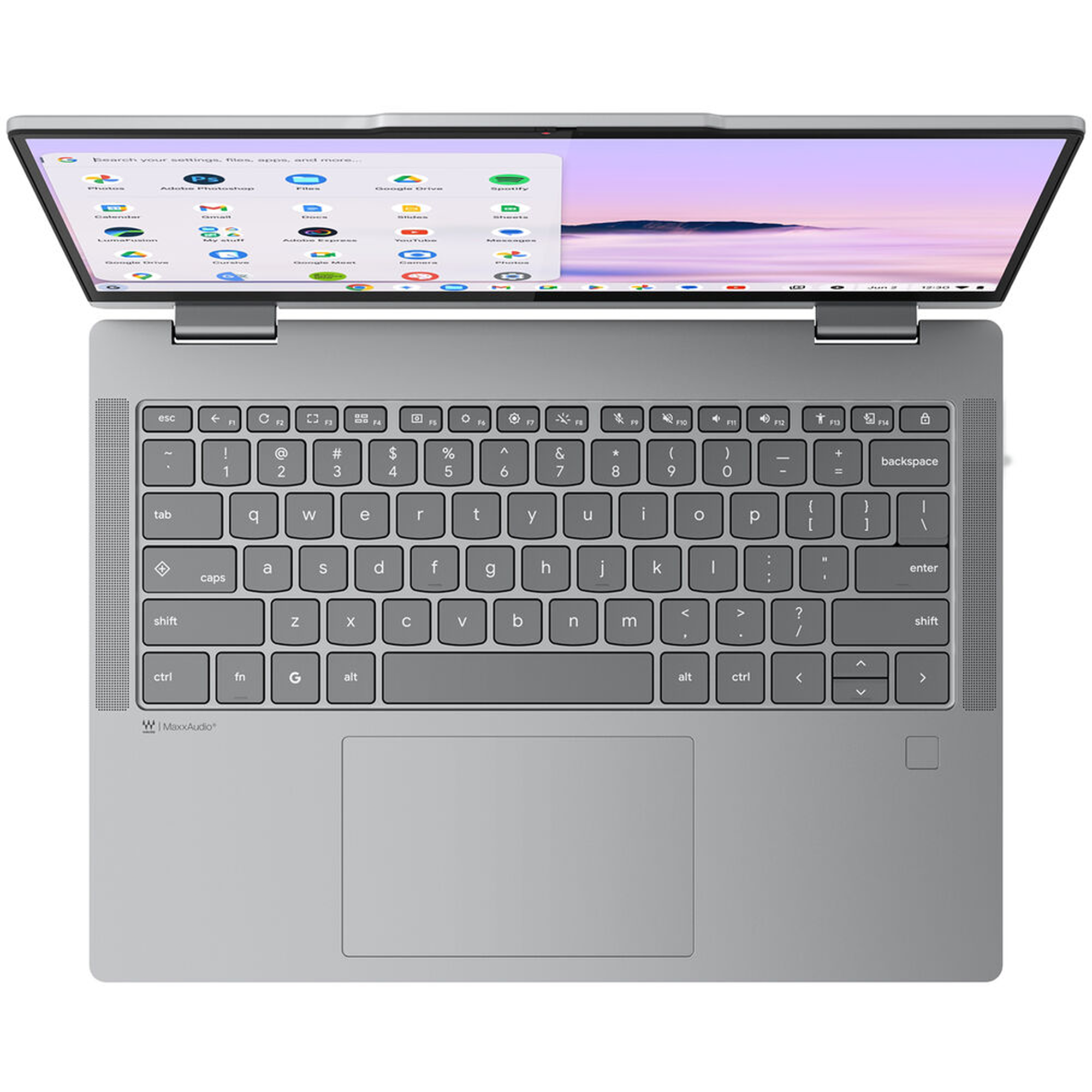 Lenovo 14IRU10 83LL000GUS 14" Touchscreen Convertible 2 in 1 Chromebook Plus - WUXGA - 60 Hz - Intel Core 7 250U - 16 GB - 512 GB SSD - English Keyboard - Luna Gray