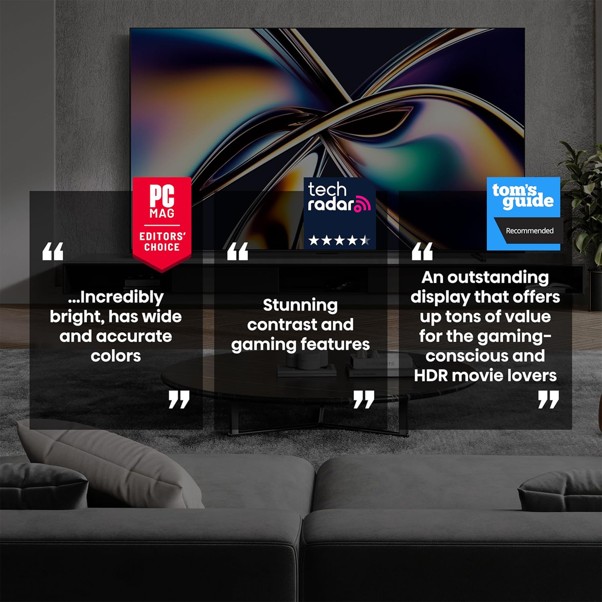 Hisense 85" Class U8 Series MiniLED ULED 4K Google TV - 85U8QG