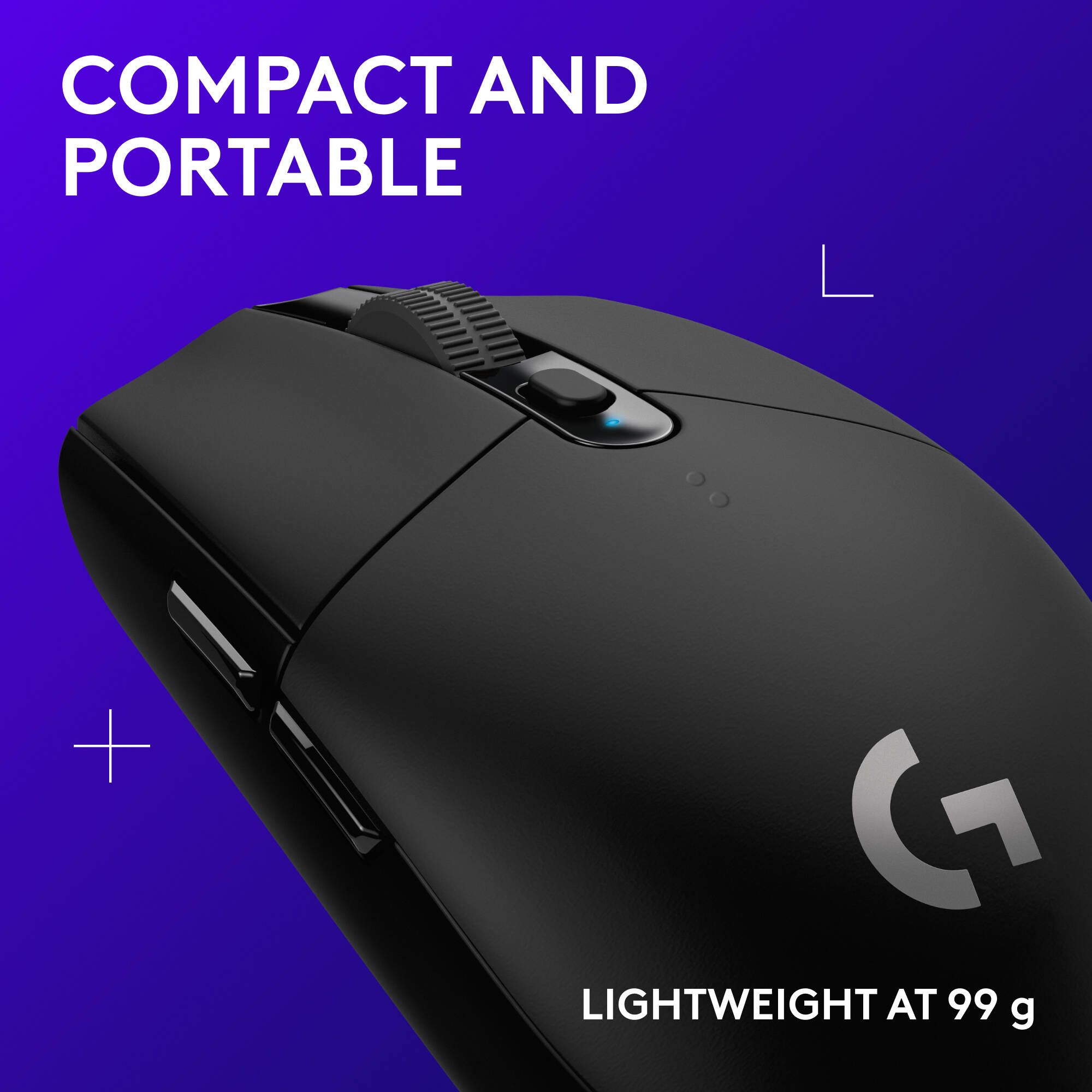 Logitech G G305 LIGHTSPEED Wireless Mouse (Black)