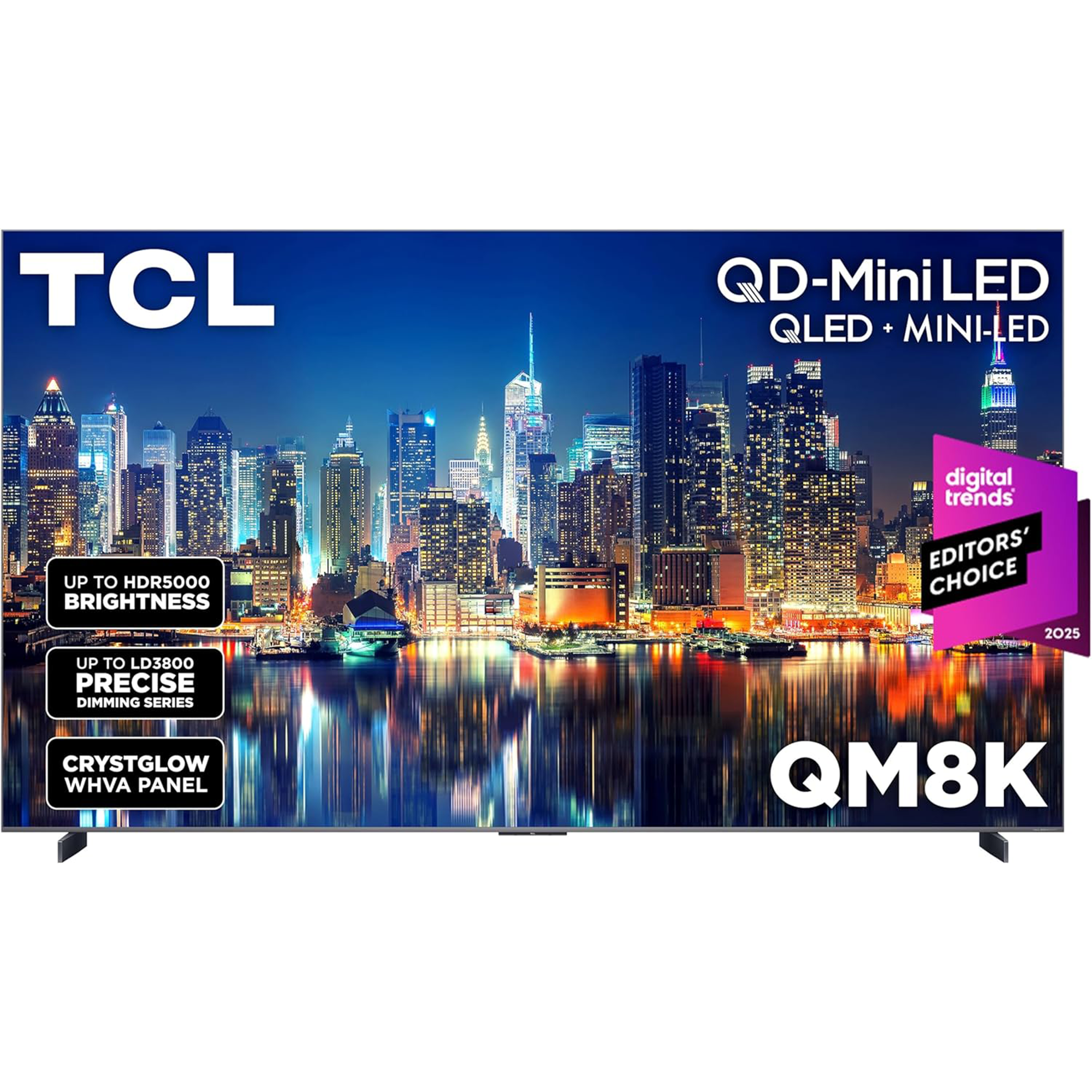 TCL QM8K Series 98" QD-Mini LED QLED 4K UHD Smart TV with Google TV – 98QM8K