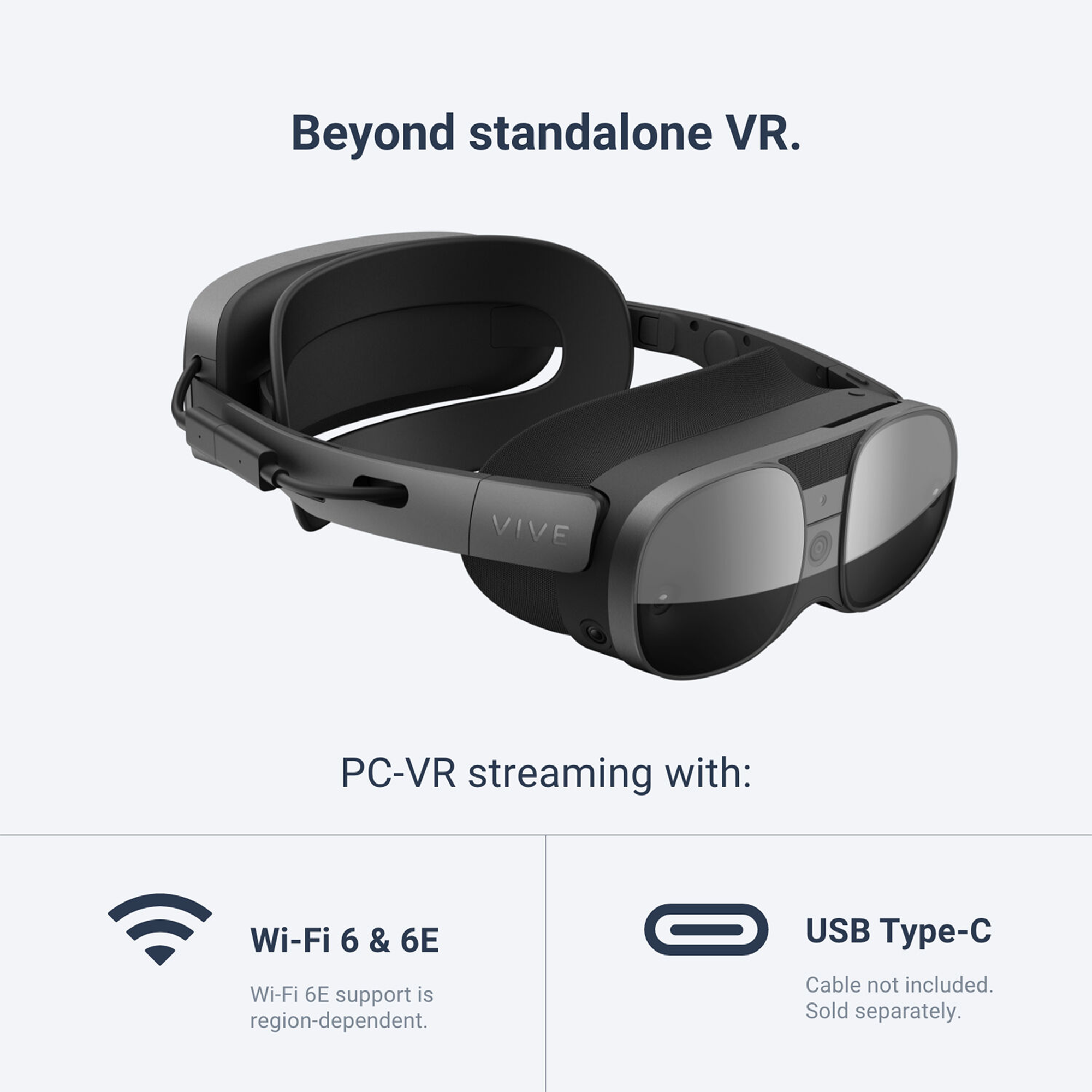 HTC VIVE XR Elite VR Headset with Deluxe Pack