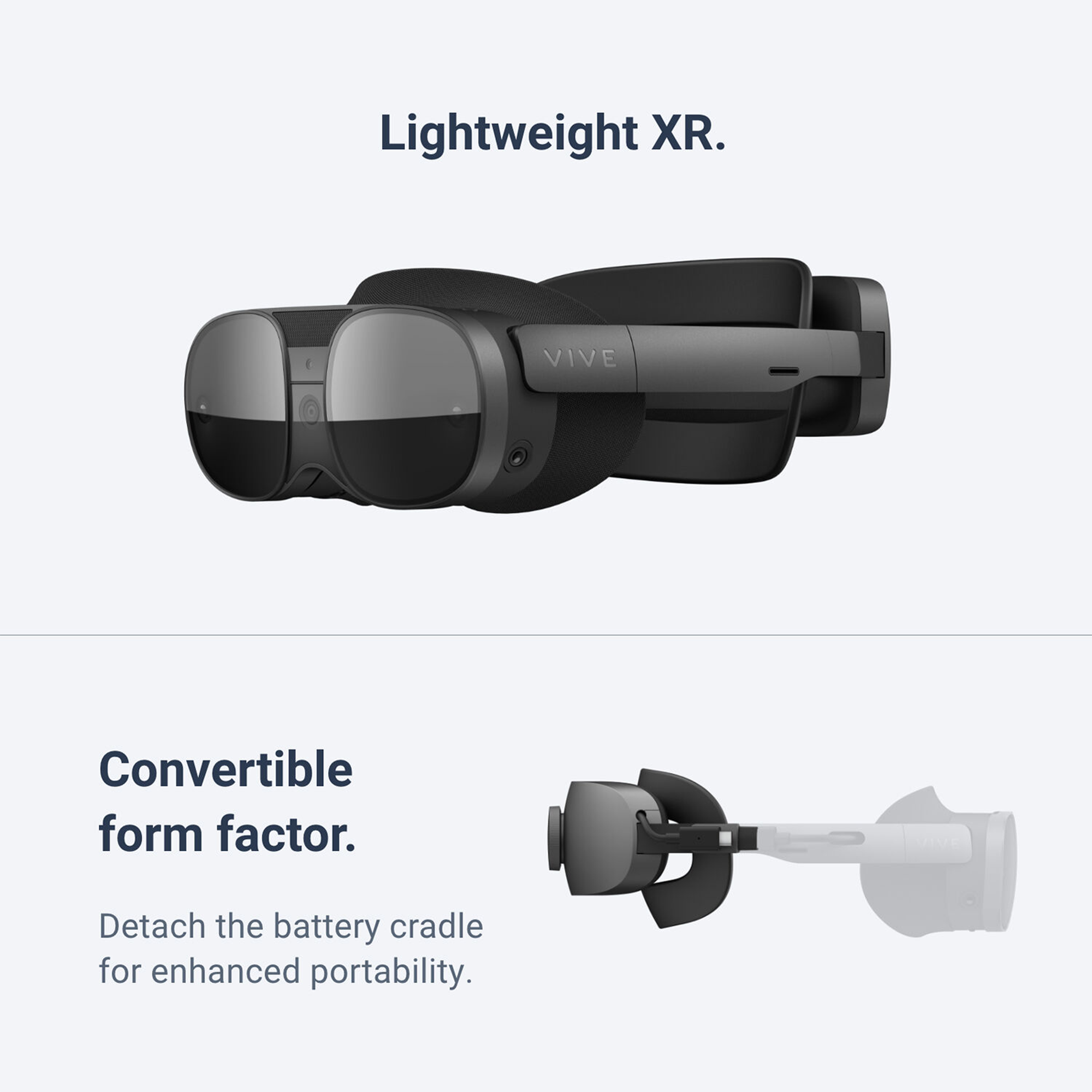 HTC VIVE XR Elite VR Headset with Deluxe Pack
