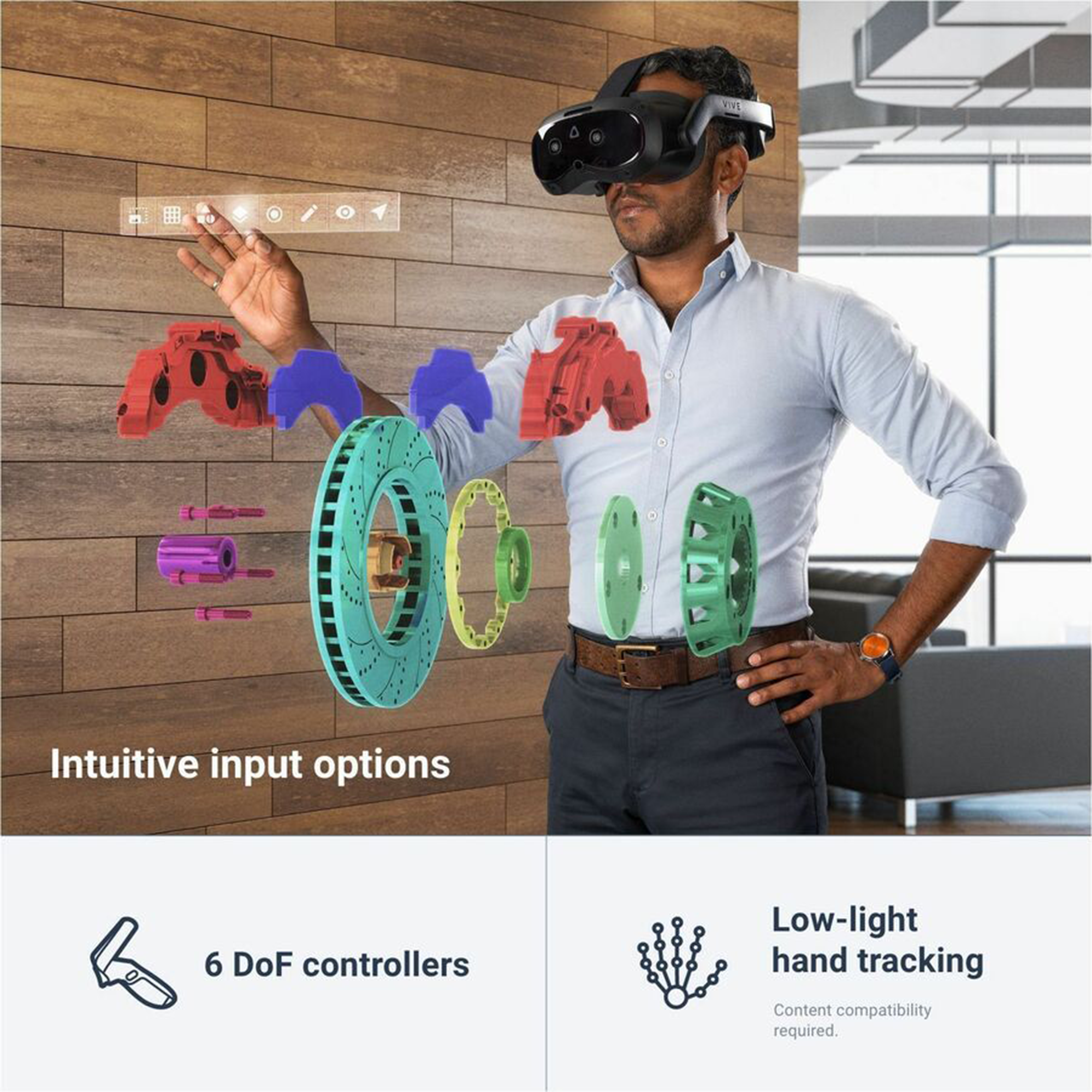 HTC Vive Focus 3 VR Virtual Reality Headset System - Business Edition