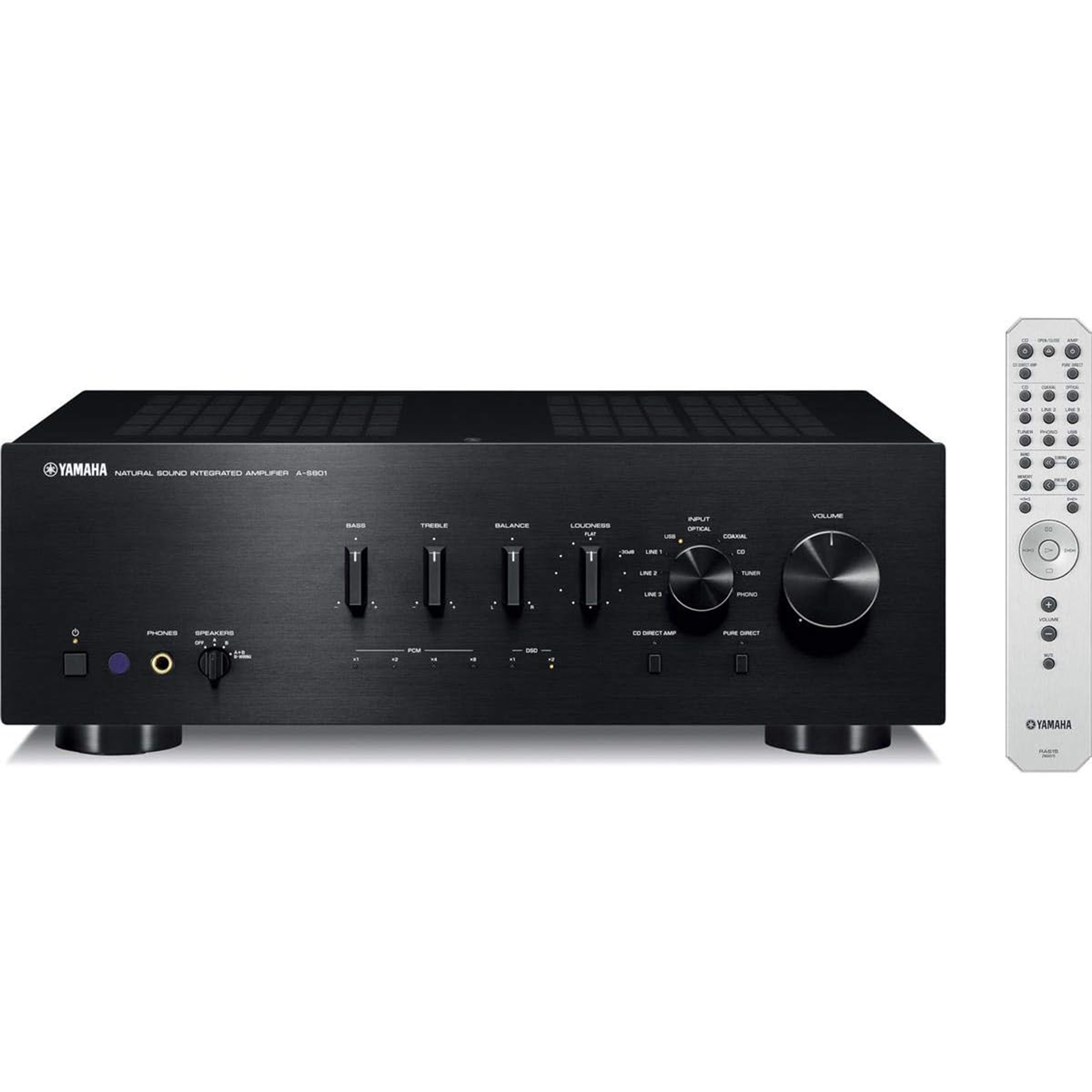 Yamaha A-S801 Integrated Amplifier (Black)
