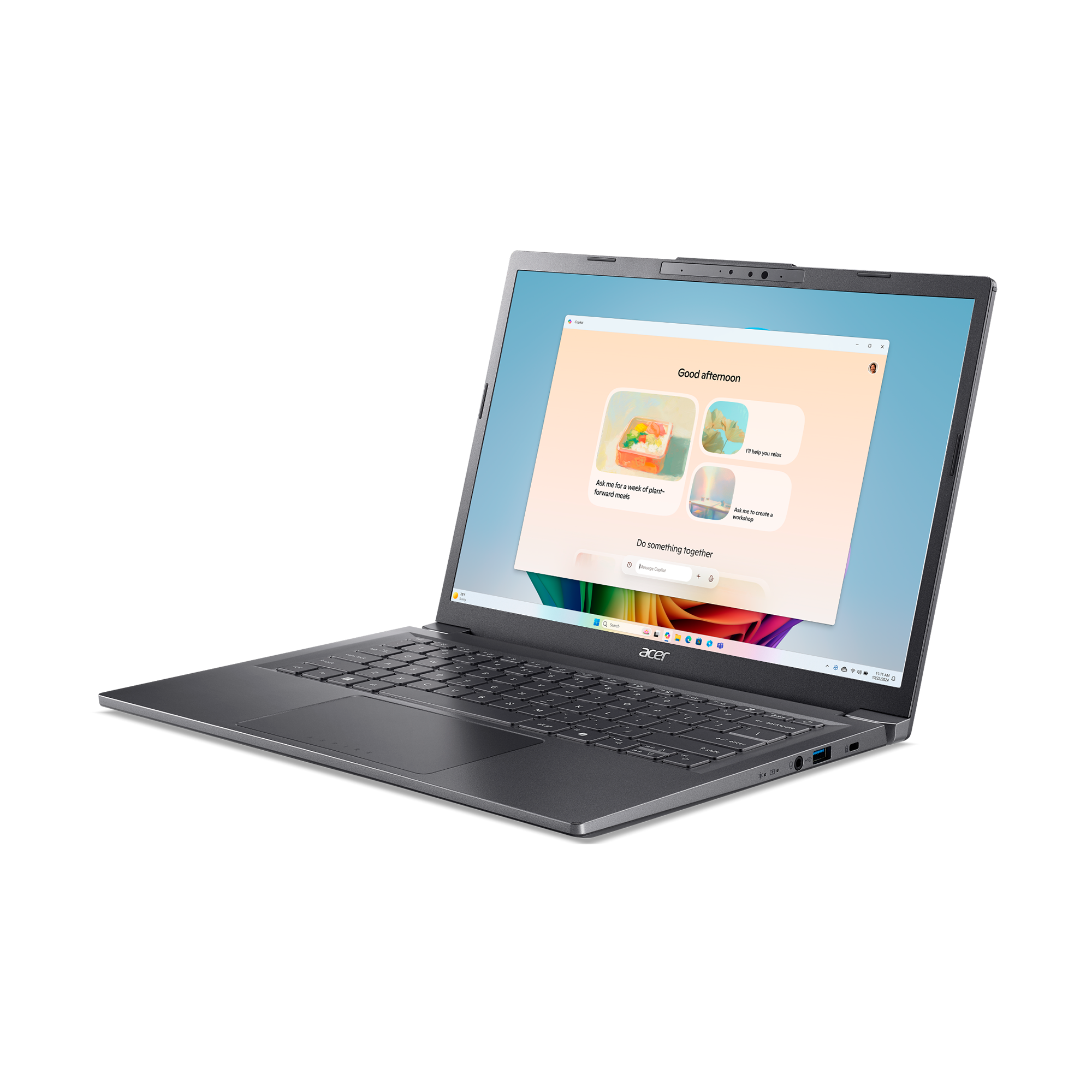 Acer Aspire 14 AI A14-52T Multi-Touch Laptop Copilot+ PC - 2.1 GHz | Intel Core Ultra 5 | 16GB RAM | 512GB SSD | Touchscreen | Windows 11 Home