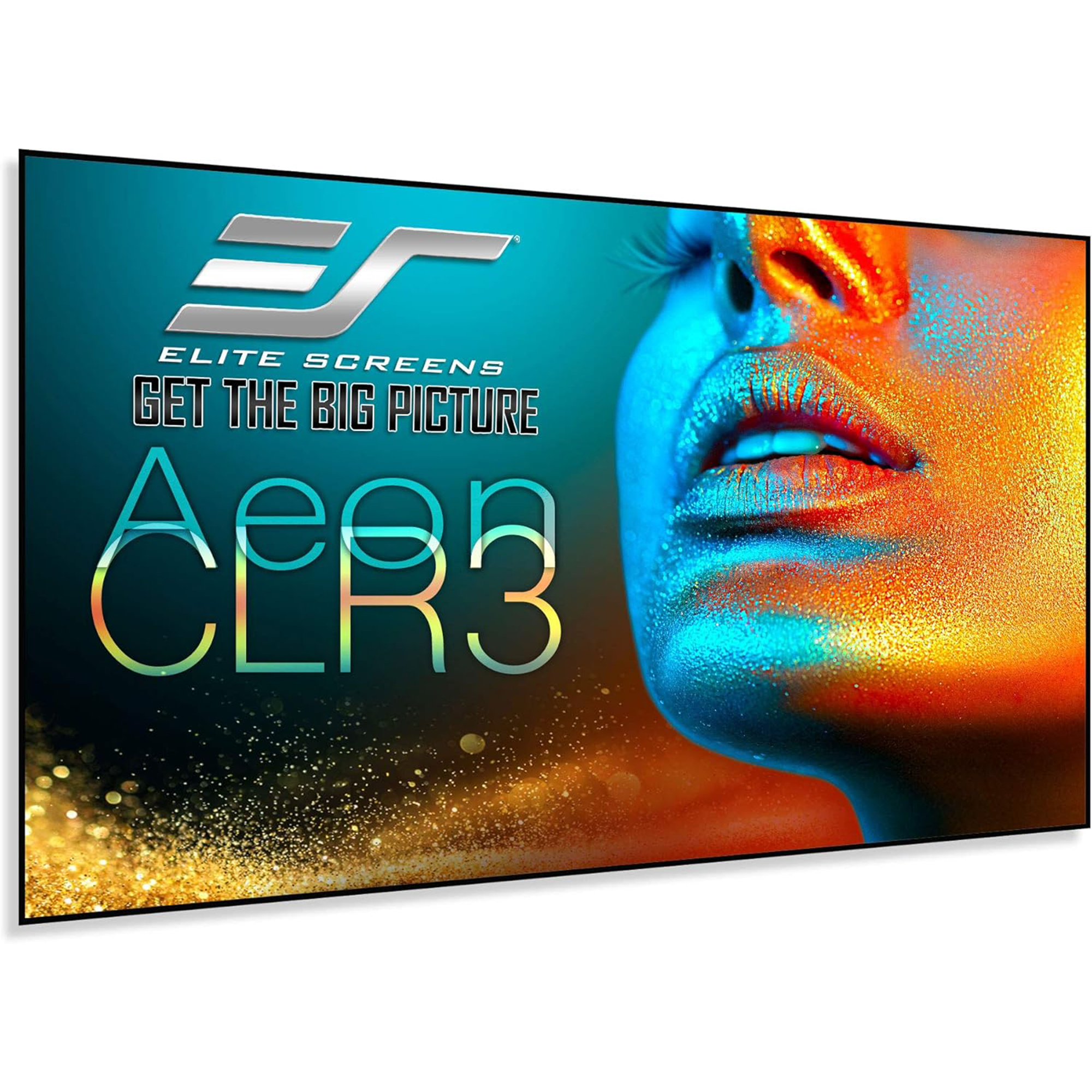 Elite Screens Aeon CLR 3 AR103H-CLR3 103" Fixed Frame Projection Screen