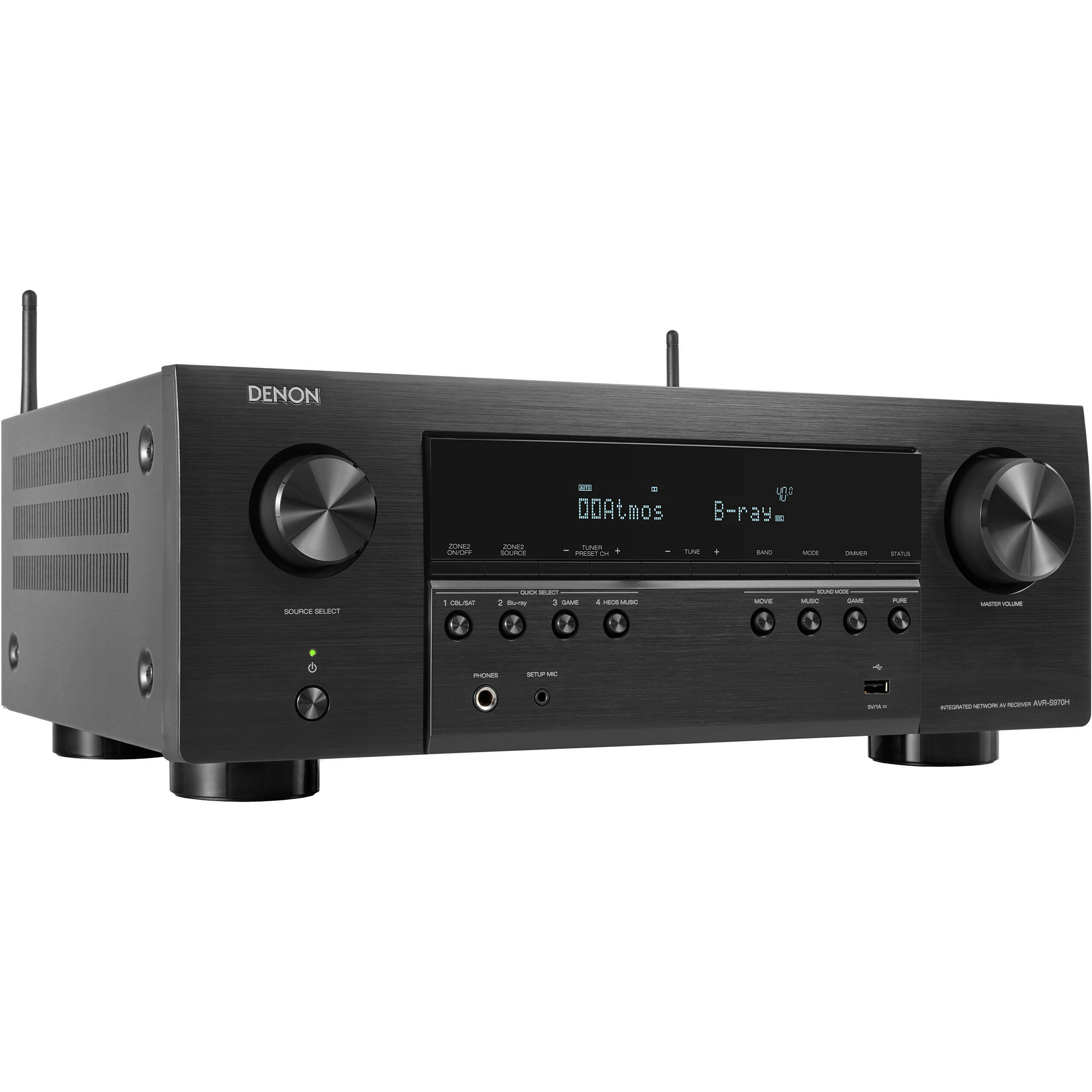 Denon AVR-S970H 7.2-Channel Network A/V Receiver