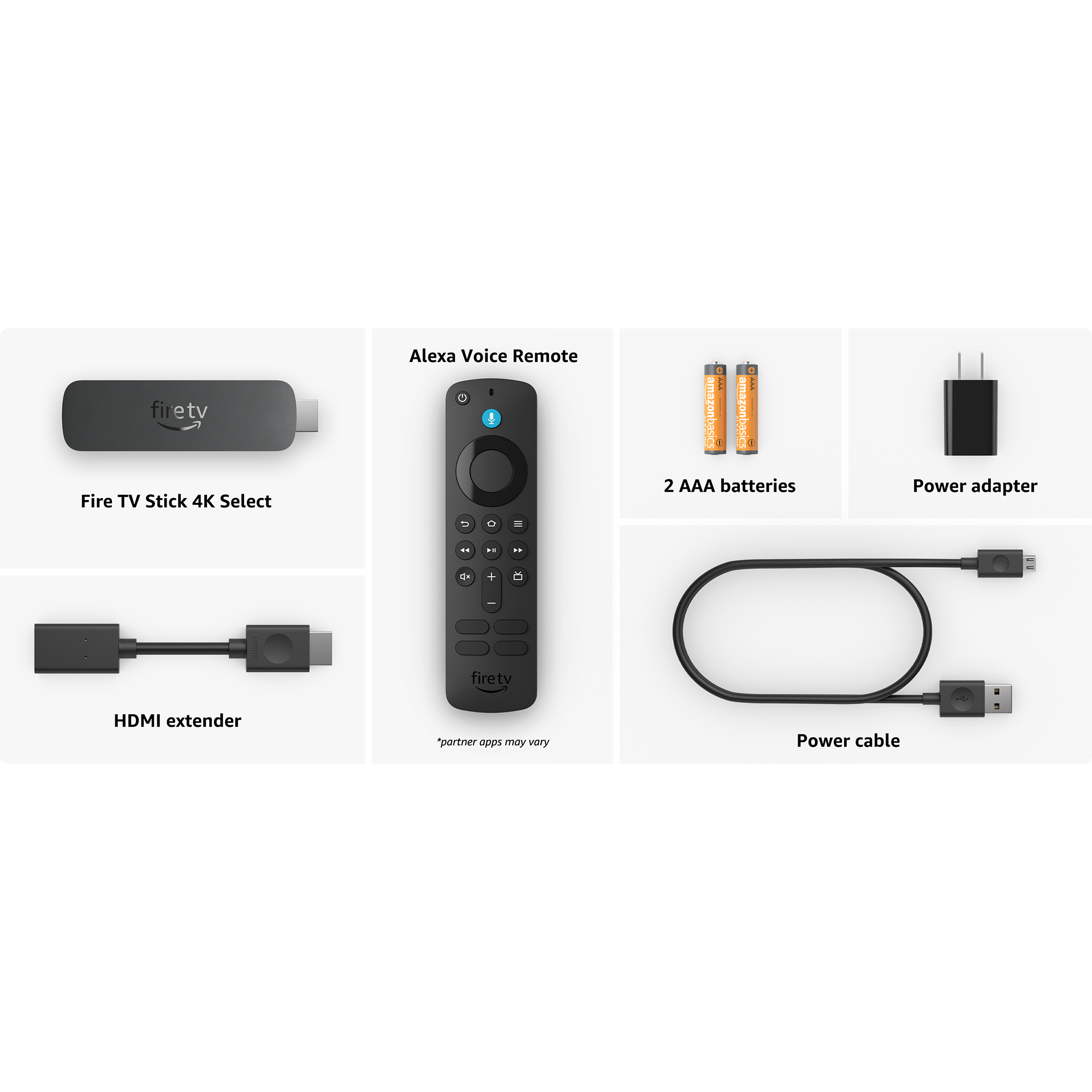 Amazon Fire TV Stick 4K Select Streaming Device - B0C6W3D4RM