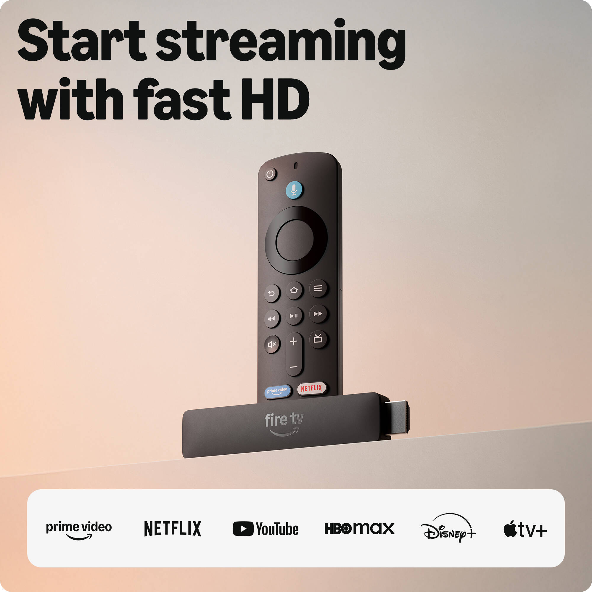 Amazon Fire TV Stick HD Streaming Media Player (2026 Edition)