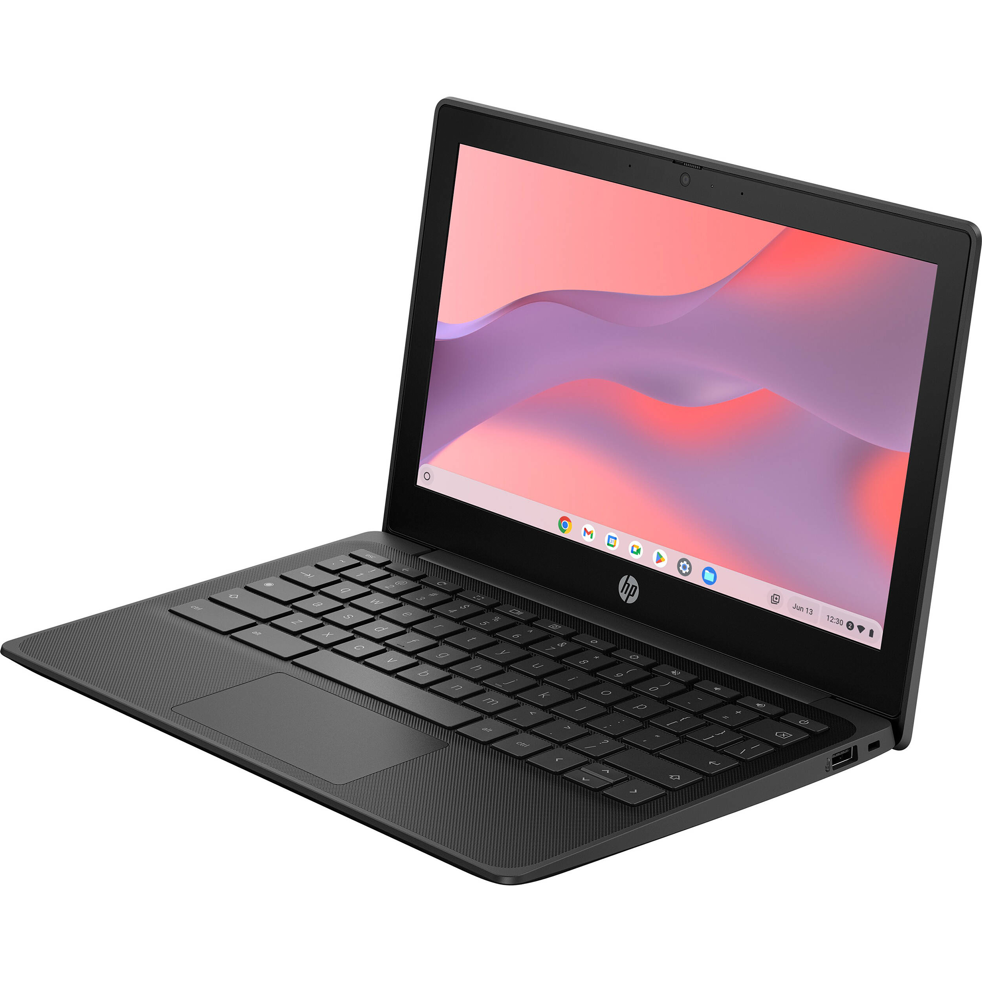 HP Fortis G1m Series B5JJ9UT#ABA 11.6" Rugged Clamshell Chromebook - HD - Octa-core (ARM Cortex A76 + Cortex A55) - 4 GB - 32 GB Flash Memory - English Keyboard - Jet Black