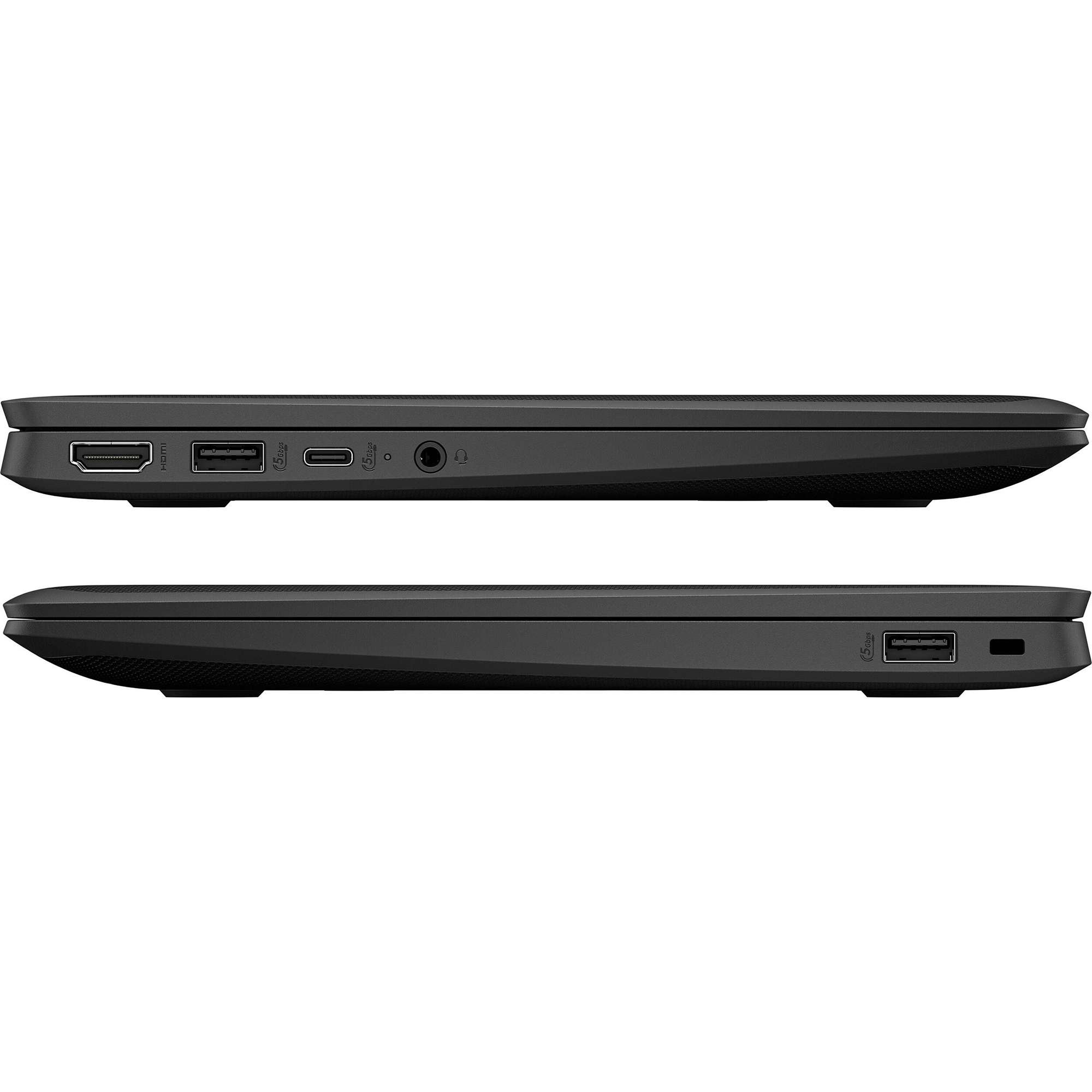 HP Fortis G1m Series B5JJ9UT#ABA 11.6" Rugged Clamshell Chromebook - HD - Octa-core (ARM Cortex A76 + Cortex A55) - 4 GB - 32 GB Flash Memory - English Keyboard - Jet Black
