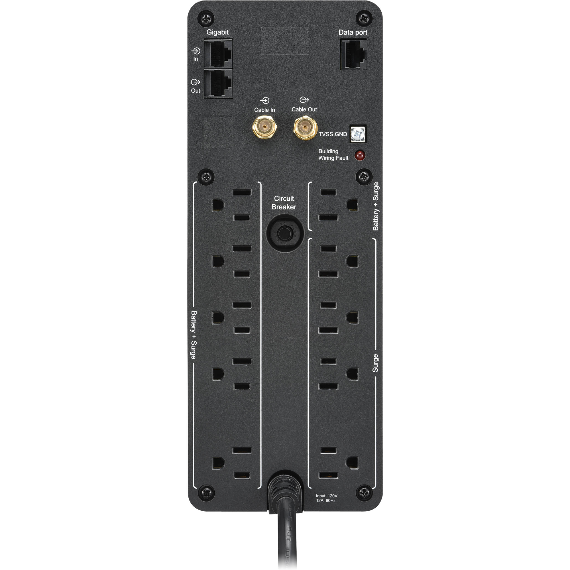 APC Back-UPS Pro BR 1000VA Battery Backup & Surge Protector - BR1000MS