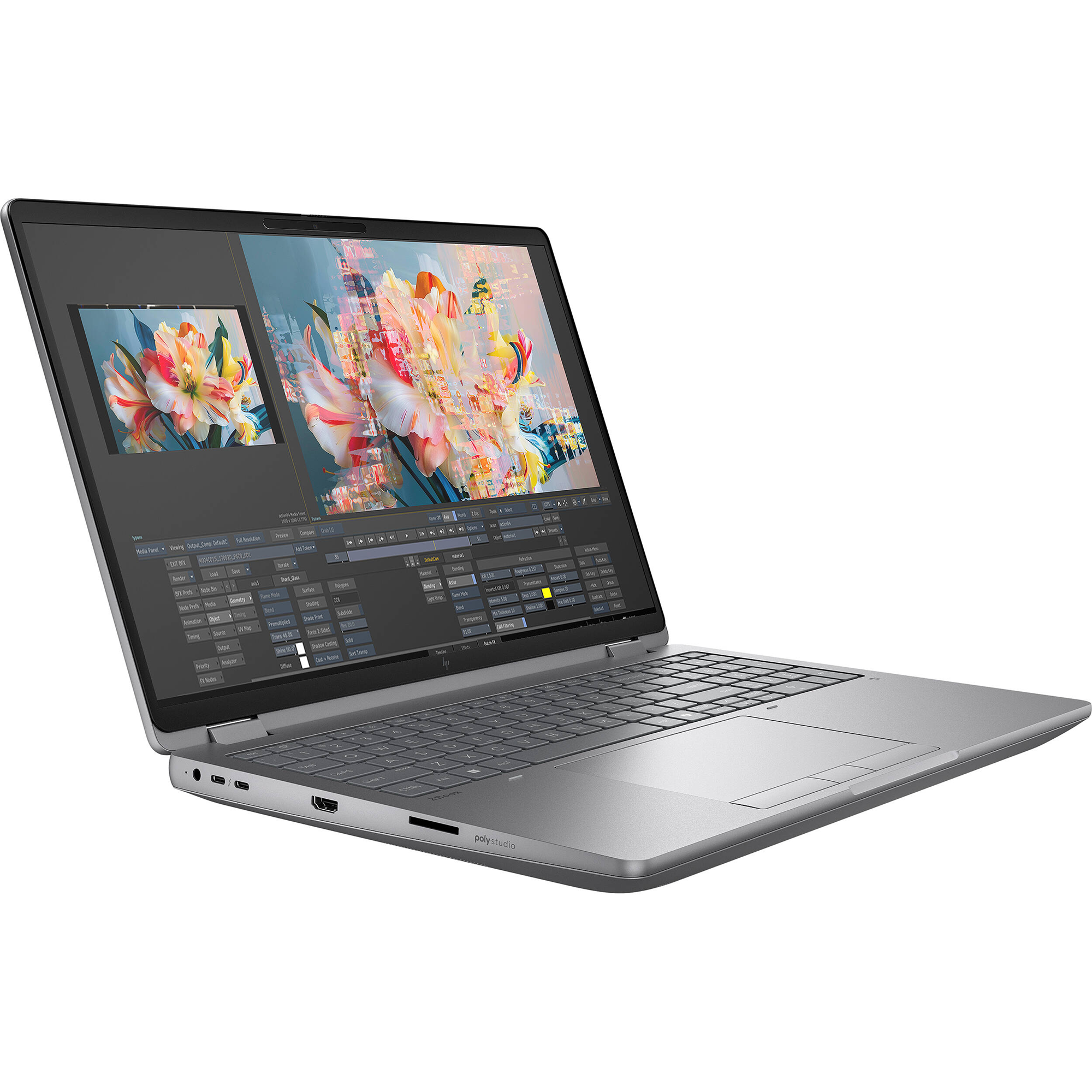 HP ZBook X G1i 16" Mobile Workstation - WQUXGA - 120 Hz - Intel Core Ultra 9 285H - vPro Technology - 64 GB - 2 TB SSD - English Keyboard - Smart Card Reader - Meteor Silver