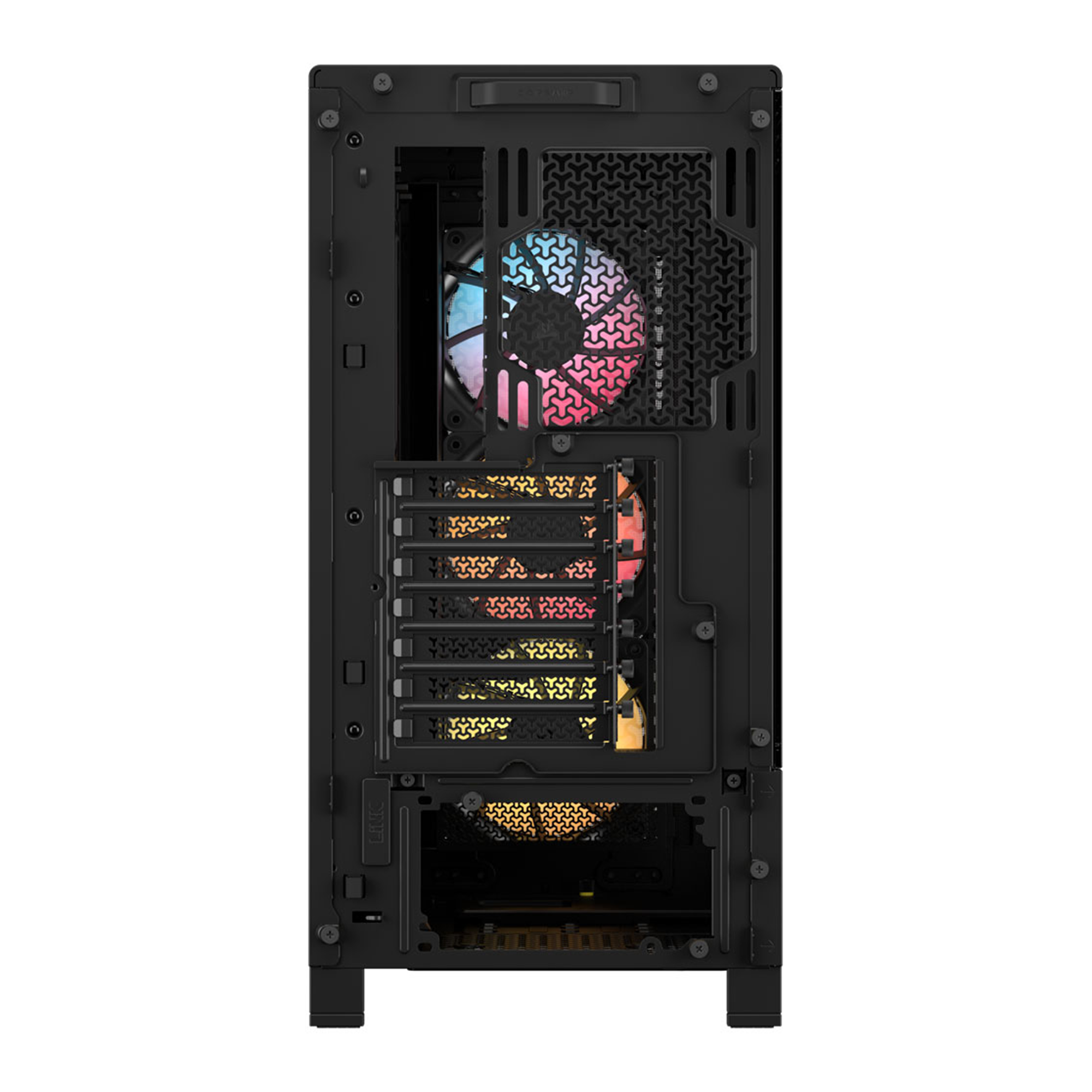 CORSAIR FRAME 4000D RS ARGB Tempered Glass Mid-Tower E-ATX Desktop Case (Black)