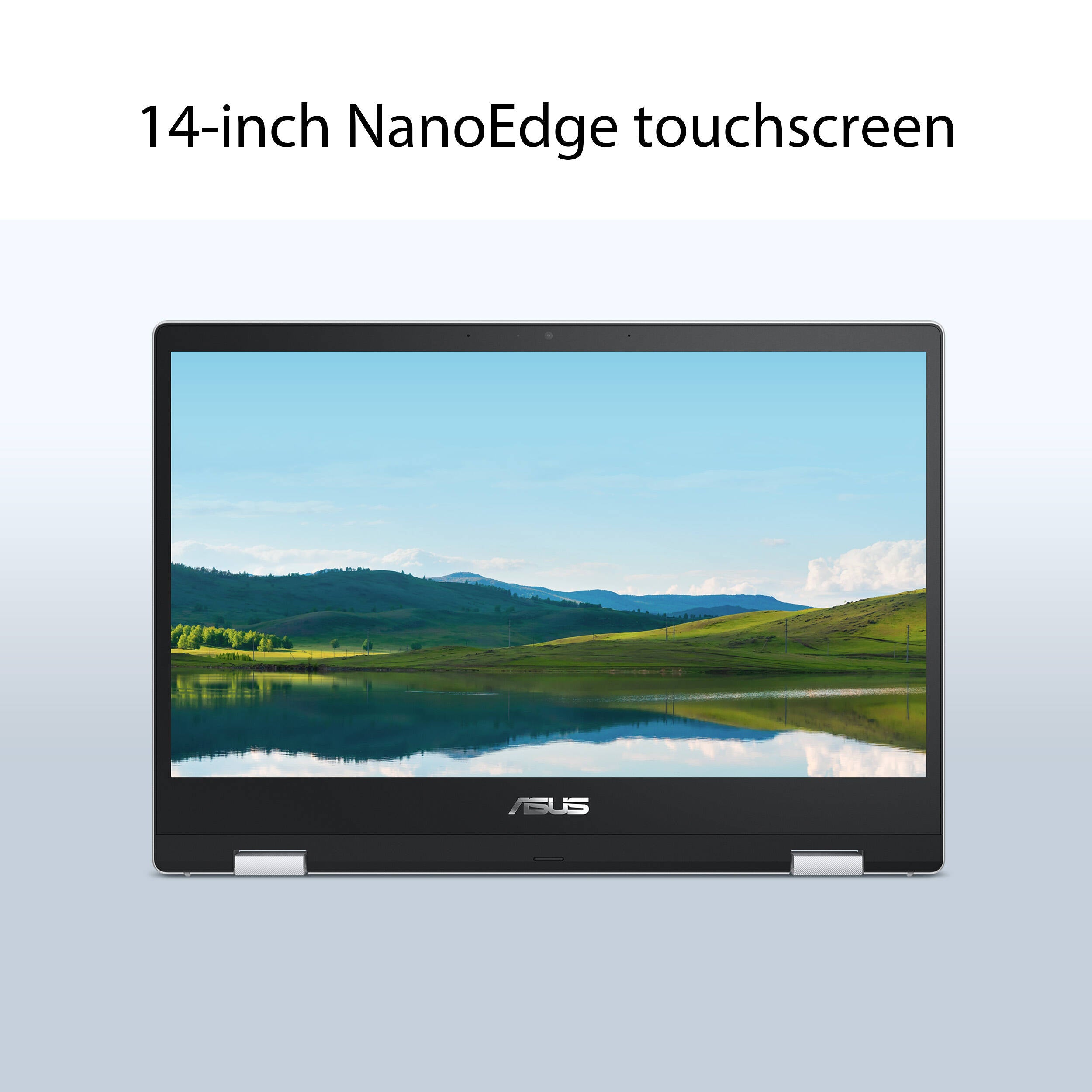 ASUS Chromebook Flip CX1400FKA-DS84FT 2 in 1 Chromebook (Transparent Silver)