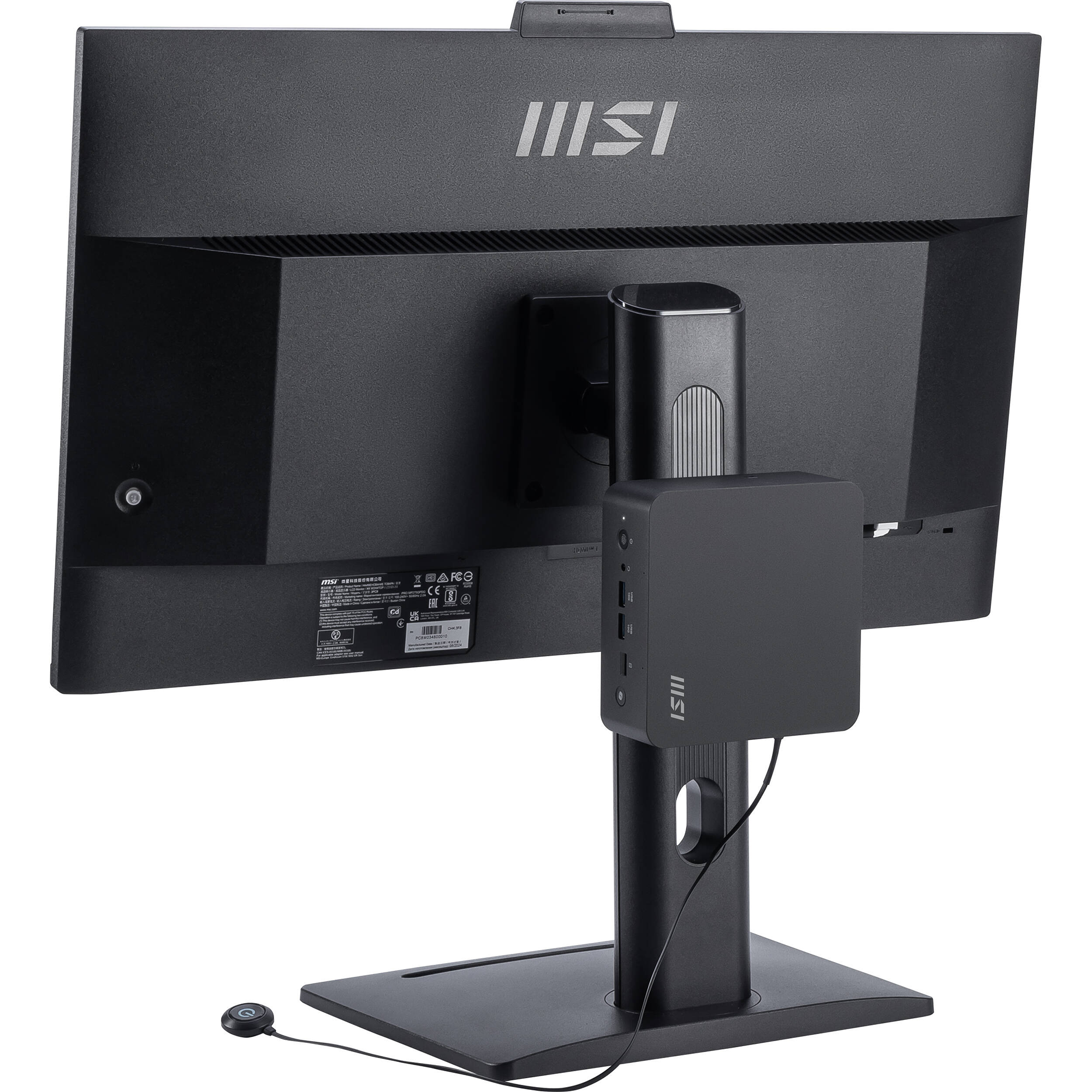 MSI Cubi NUC AI+ CuNUCAI2MG002B 2MG-002BUS Barebone System - Mini PC - Socket BGA-2833 - Intel Core Ultra 9 288V 3.30 GHz Octa-core (8 Core)