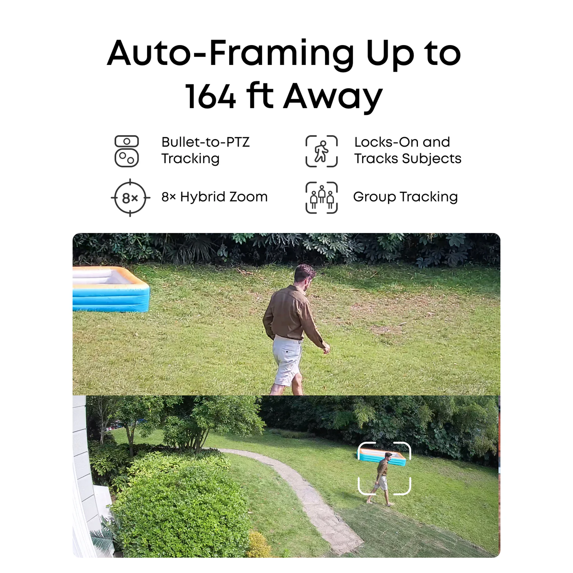 eufy S4 PoE NVR Security System - 24/7 Recording | Up to 16CH | 2TB HDD | 2 Bullet-PTZ Cams | 2 Bullet Cams | 360° PTZ | AI Auto Framing & Tracking | Smart Video Search | Color Night Vision