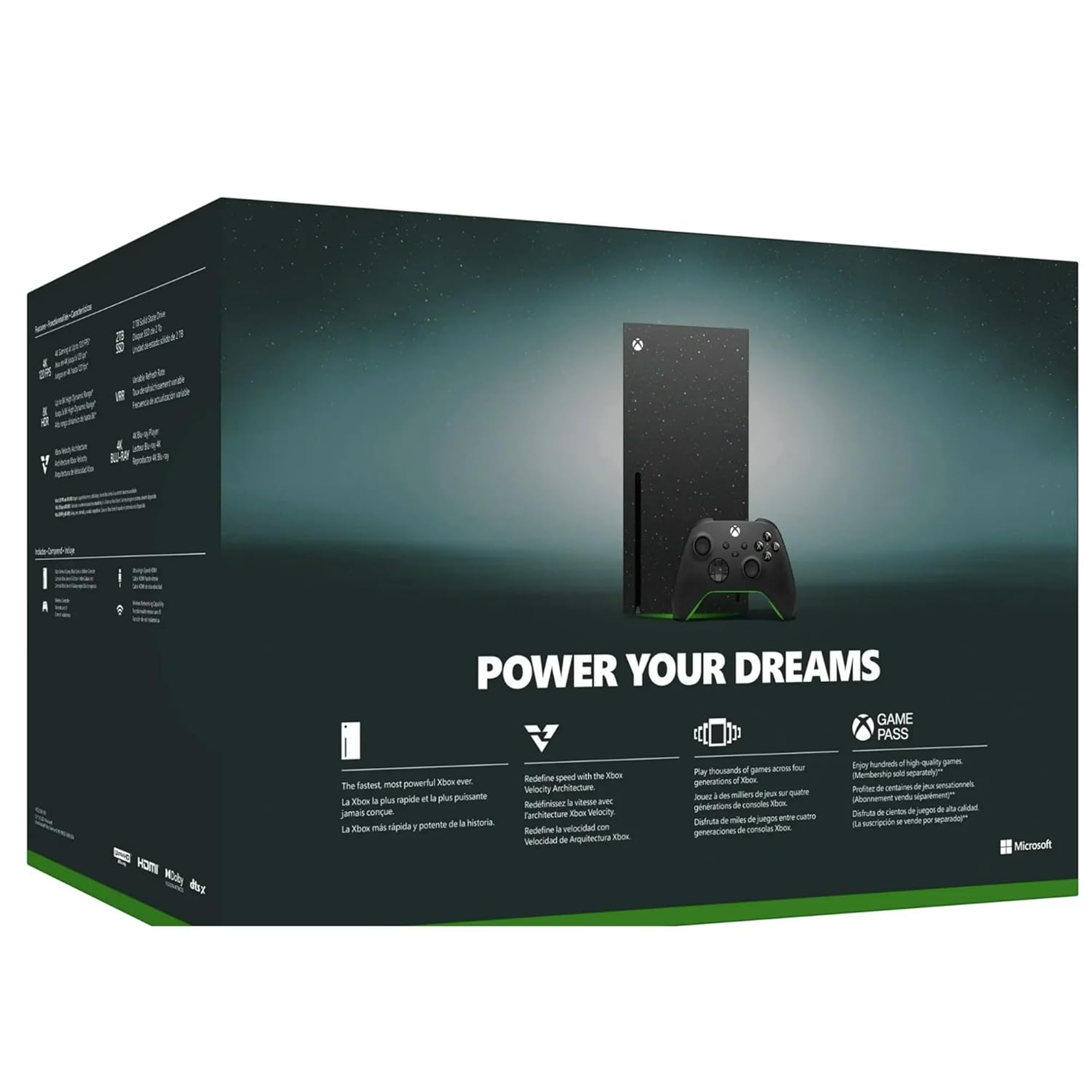 Microsoft Xbox Series X Disc Drive Gaming Console 2TB - Galaxy Black Special Edition