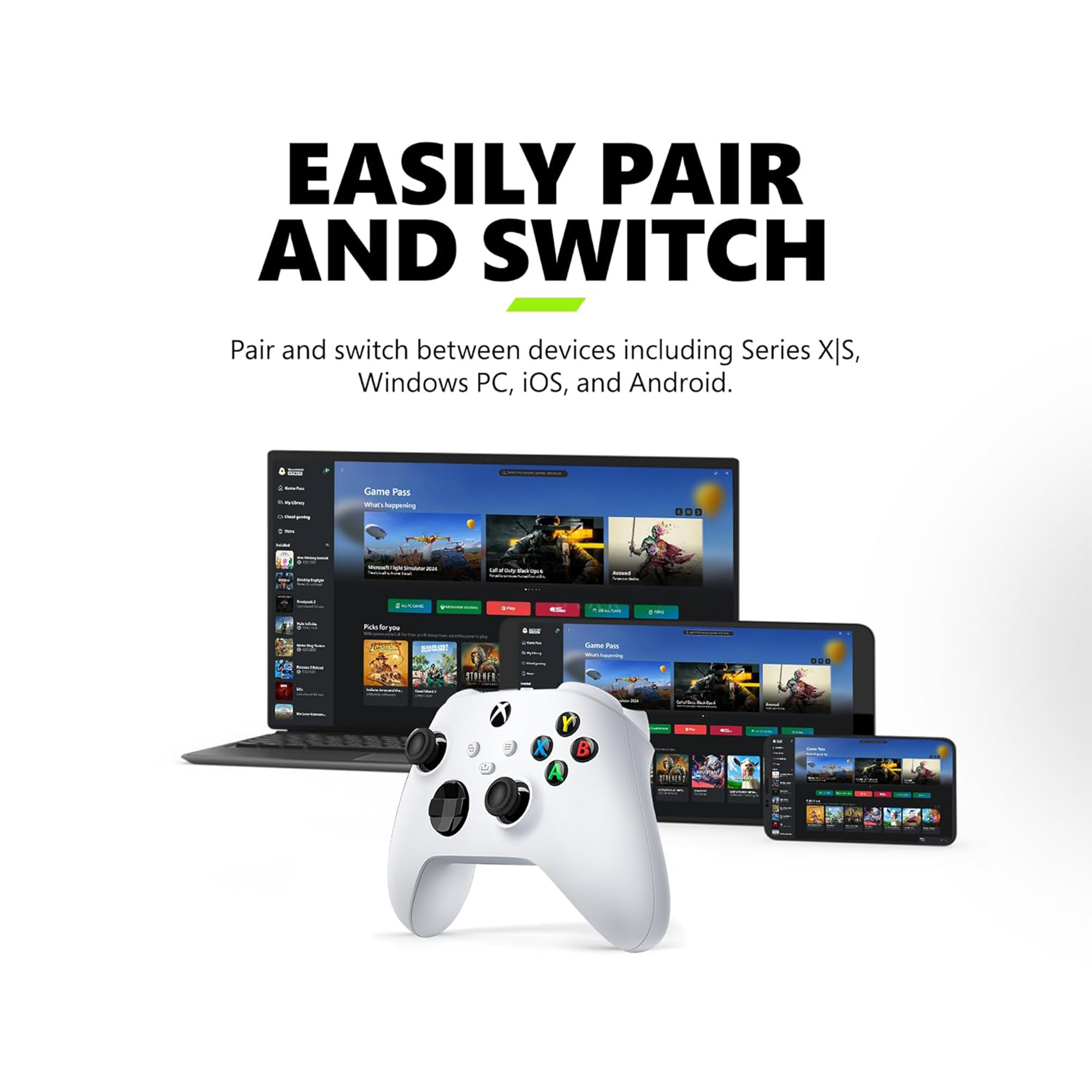 Microsoft Xbox Wireless Controller V2 - Robot White