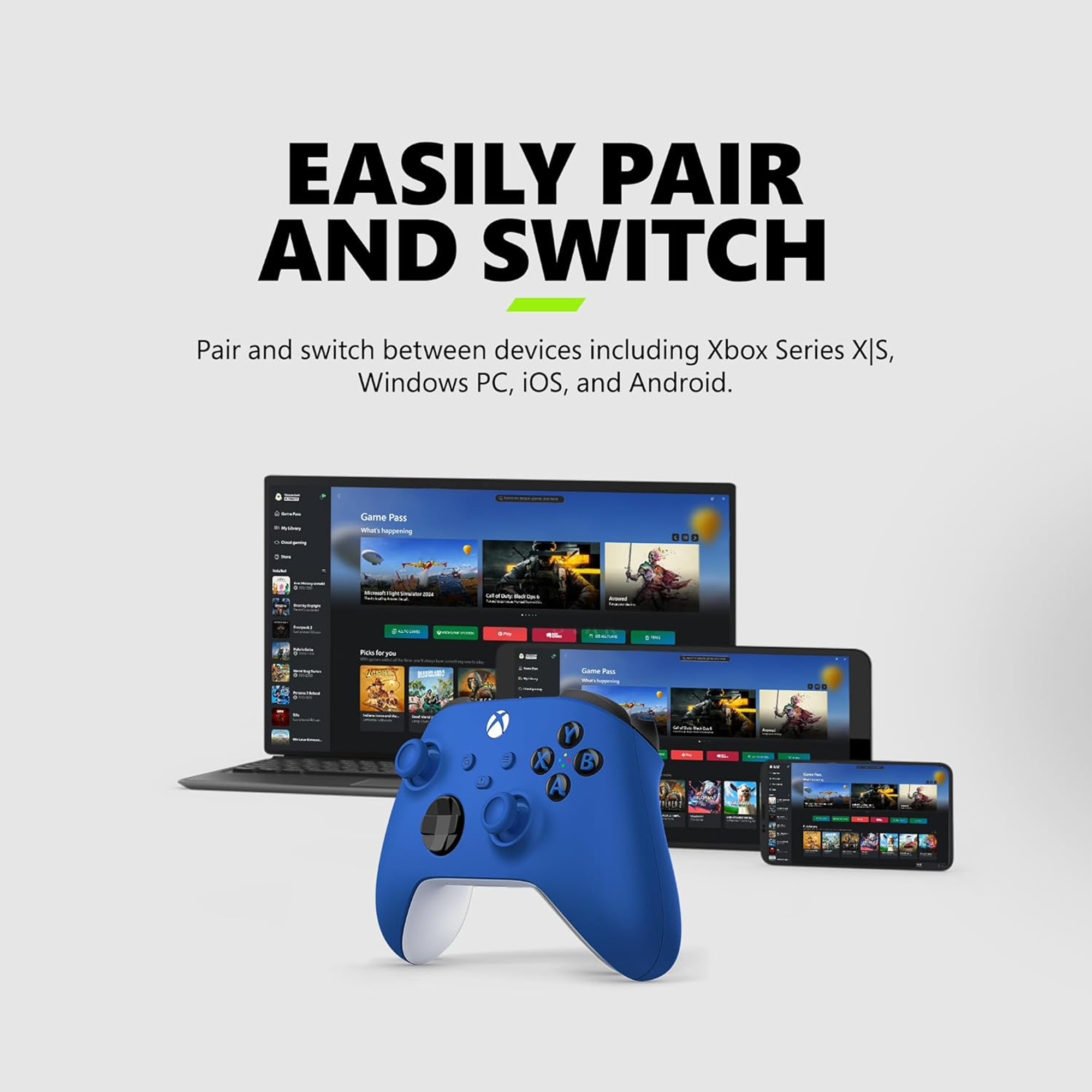Microsoft Xbox Wireless Controller V2 - Shock Blue