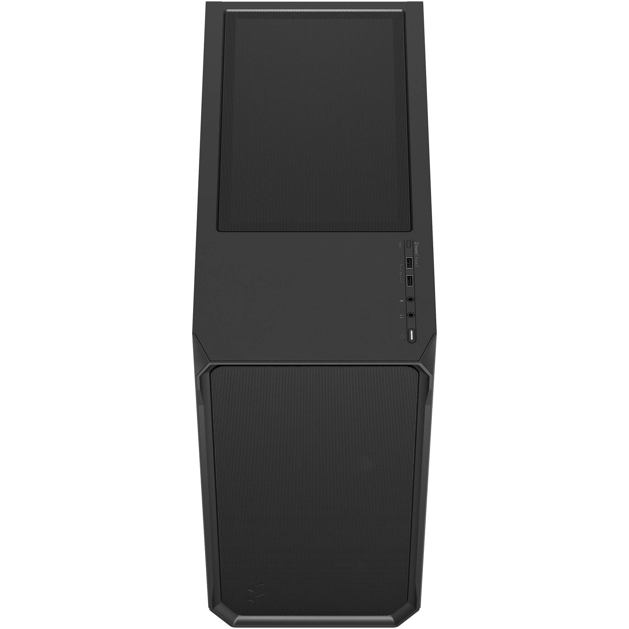 Fractal Design Focus 2 Mid-Tower Tempered Glass Window Case (Black)