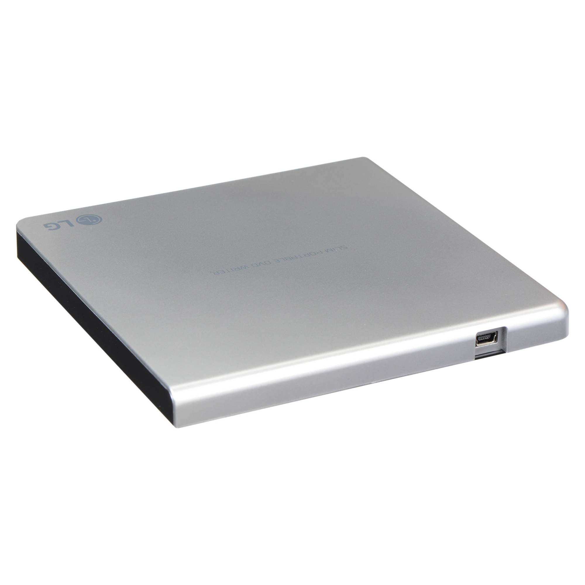 LG GP65NS60 Portable USB External DVD Burner and Drive (Silver)