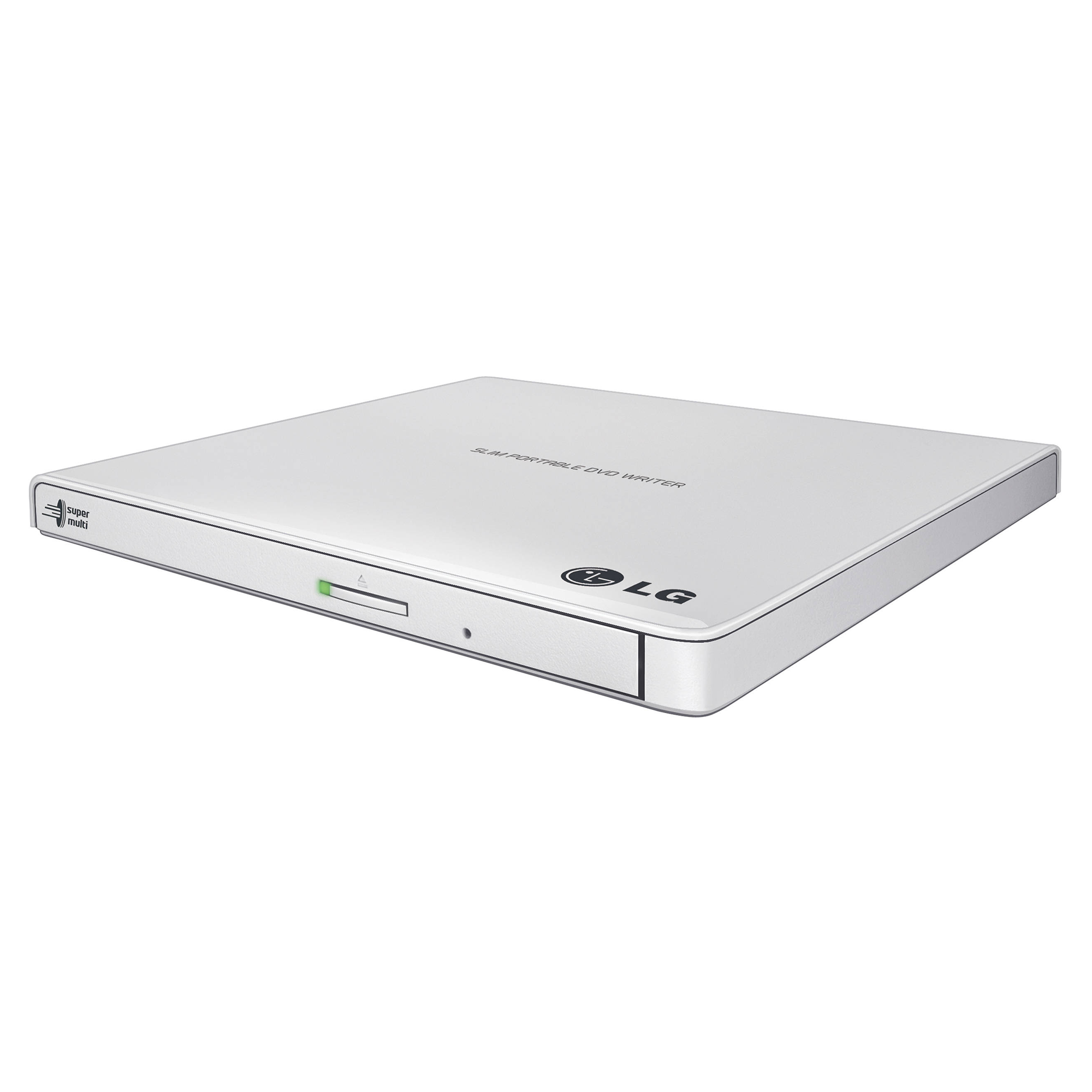 LG GP65NW60 Portable USB External DVD Burner and Drive (White)