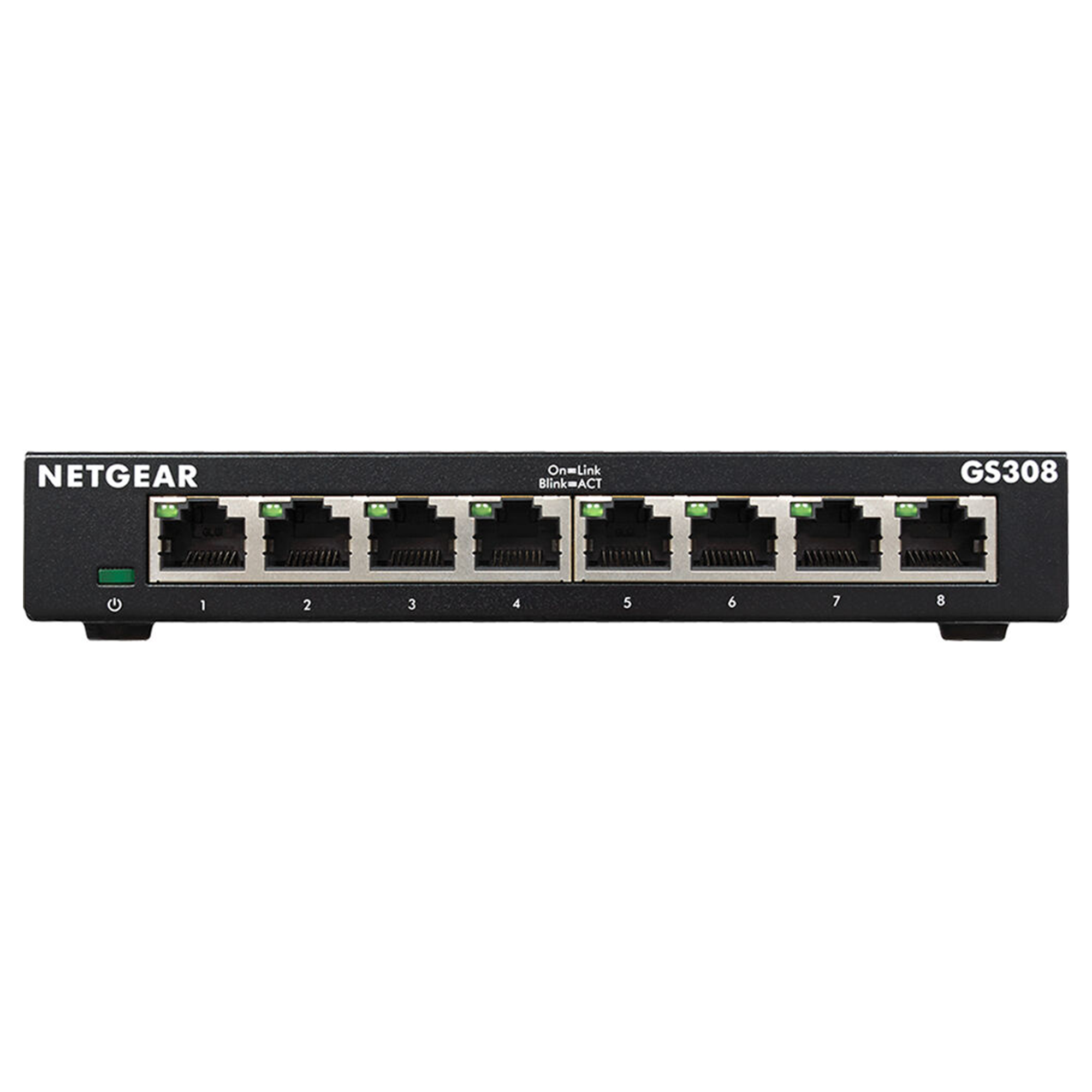 Netgear 8-Port Business Essentials Gigabit Ethernet Unmanaged Switch - GS308-300PAS