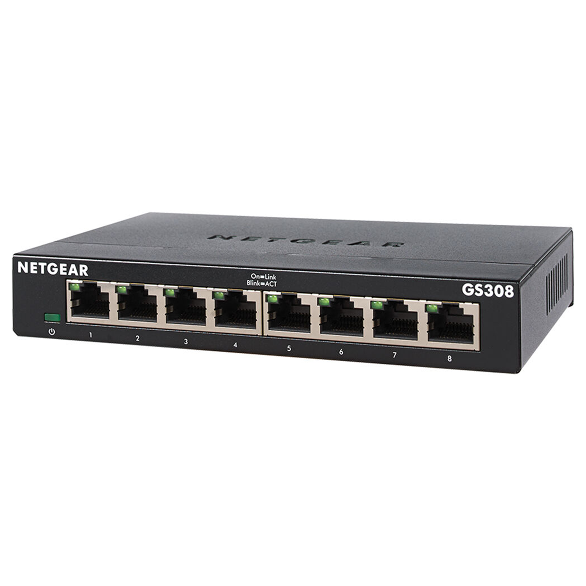 Netgear 8-Port Business Essentials Gigabit Ethernet Unmanaged Switch - GS308-300PAS